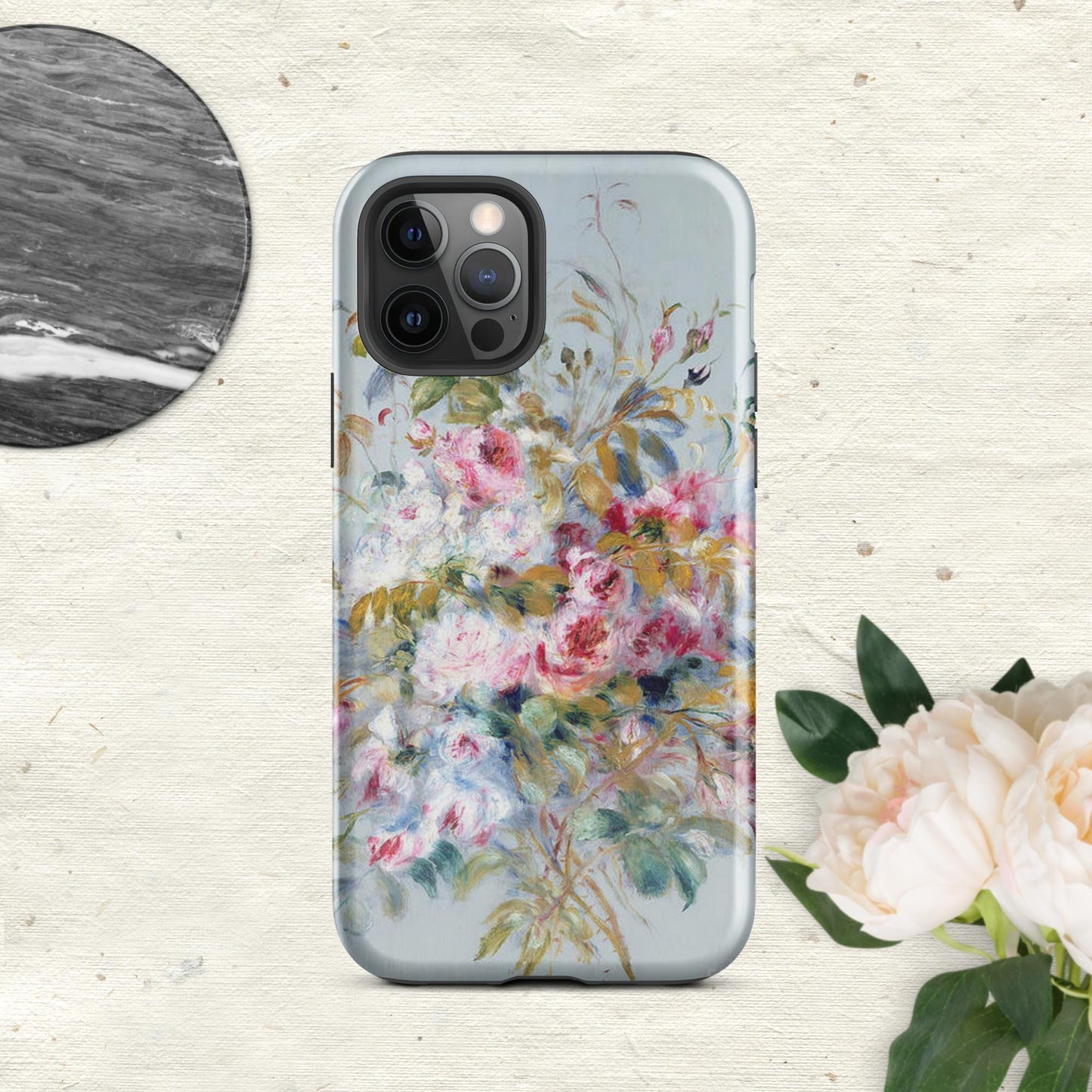 The Hologram Hook Up Pierre's Roses Tough Case for iPhone®