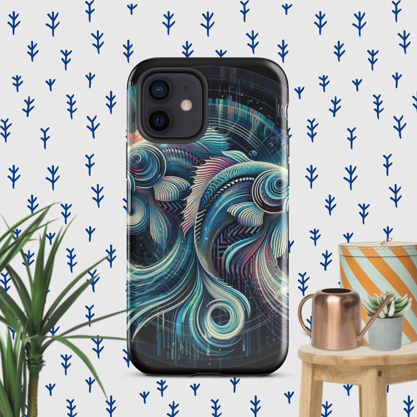The Hologram Hook Up Pisces Tough Case for iPhone®