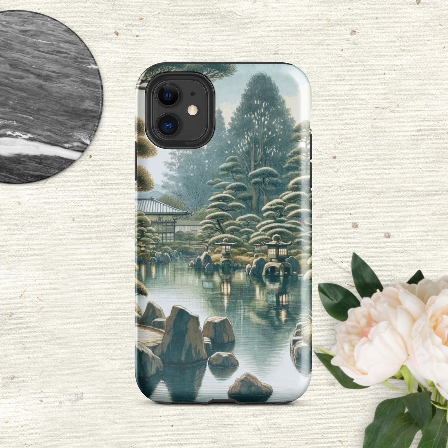 The Hologram Hook Up Pond of Lanterns Tough Case for iPhone®