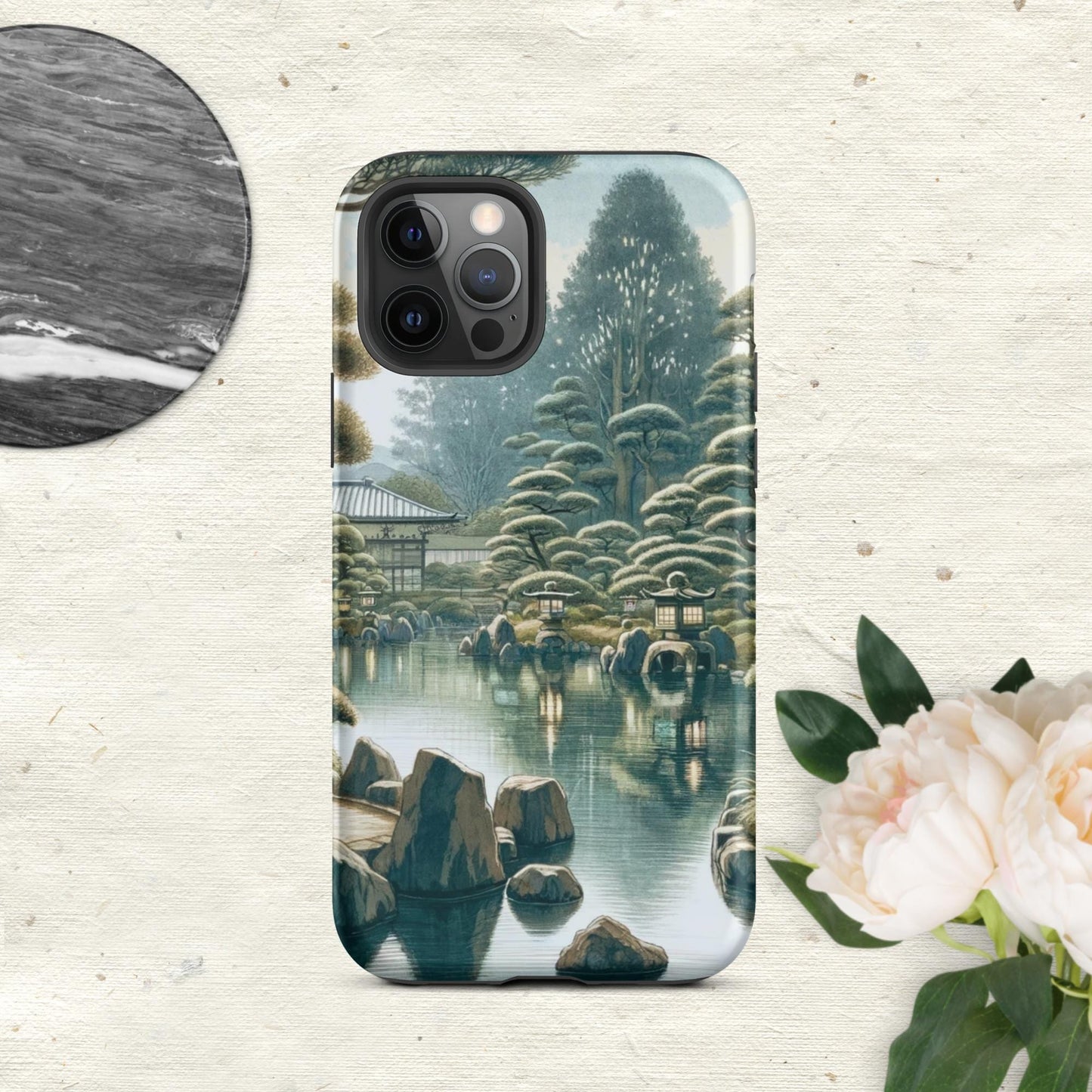 The Hologram Hook Up Pond of Lanterns Tough Case for iPhone®