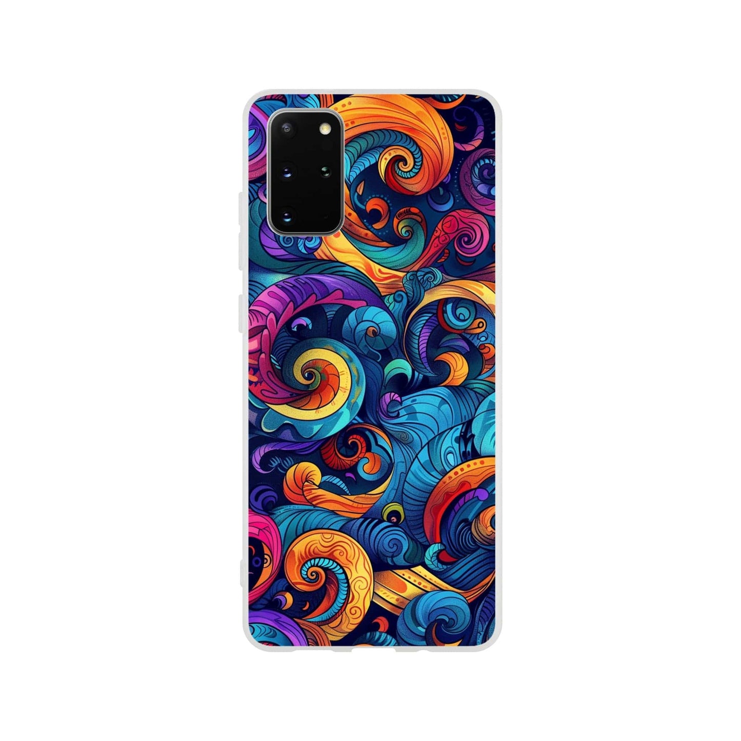 TrendyGuard Print Material Color Swirl iPhone & Samsung Cases