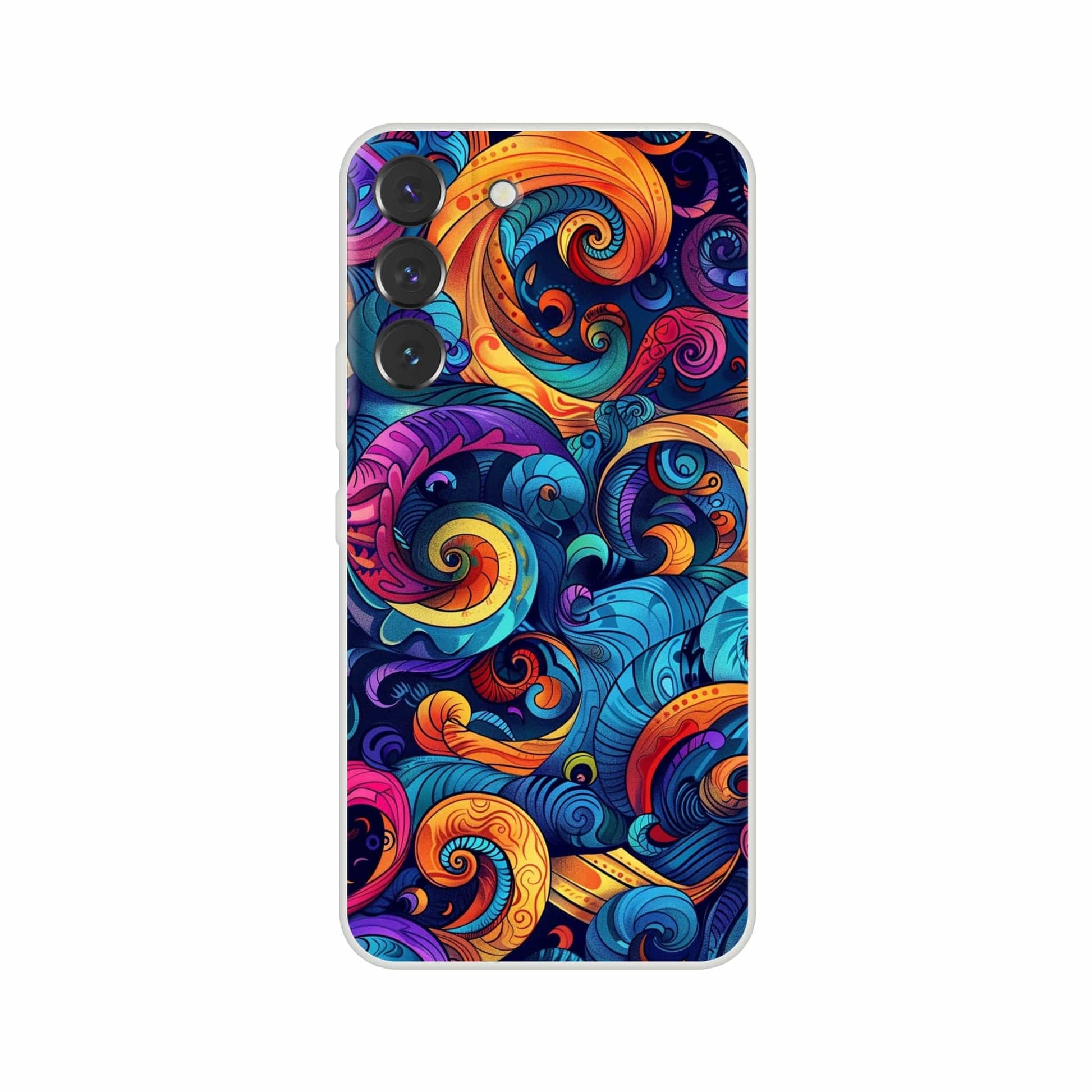 TrendyGuard Print Material Color Swirl iPhone & Samsung Cases