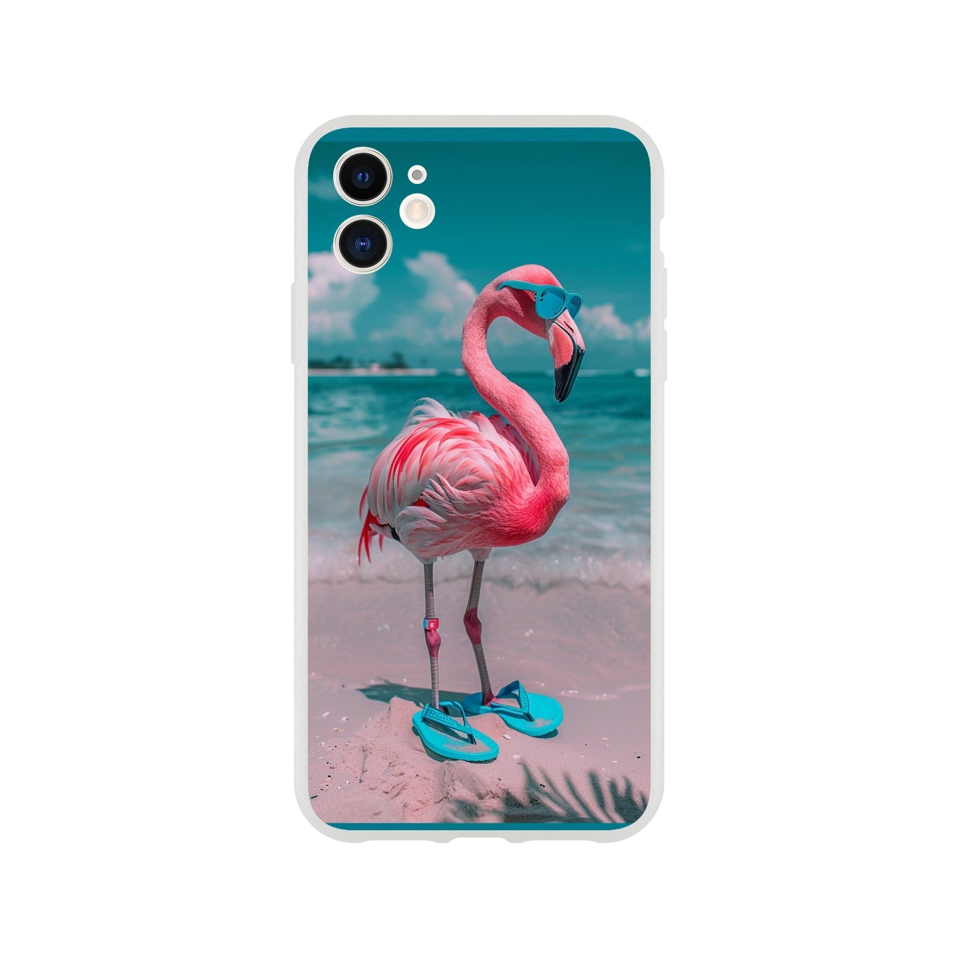 TrendyGuard Print Material Flexi case / Apple - iPhone 11 Aruba Flamingo iPhone & Samsung Cases