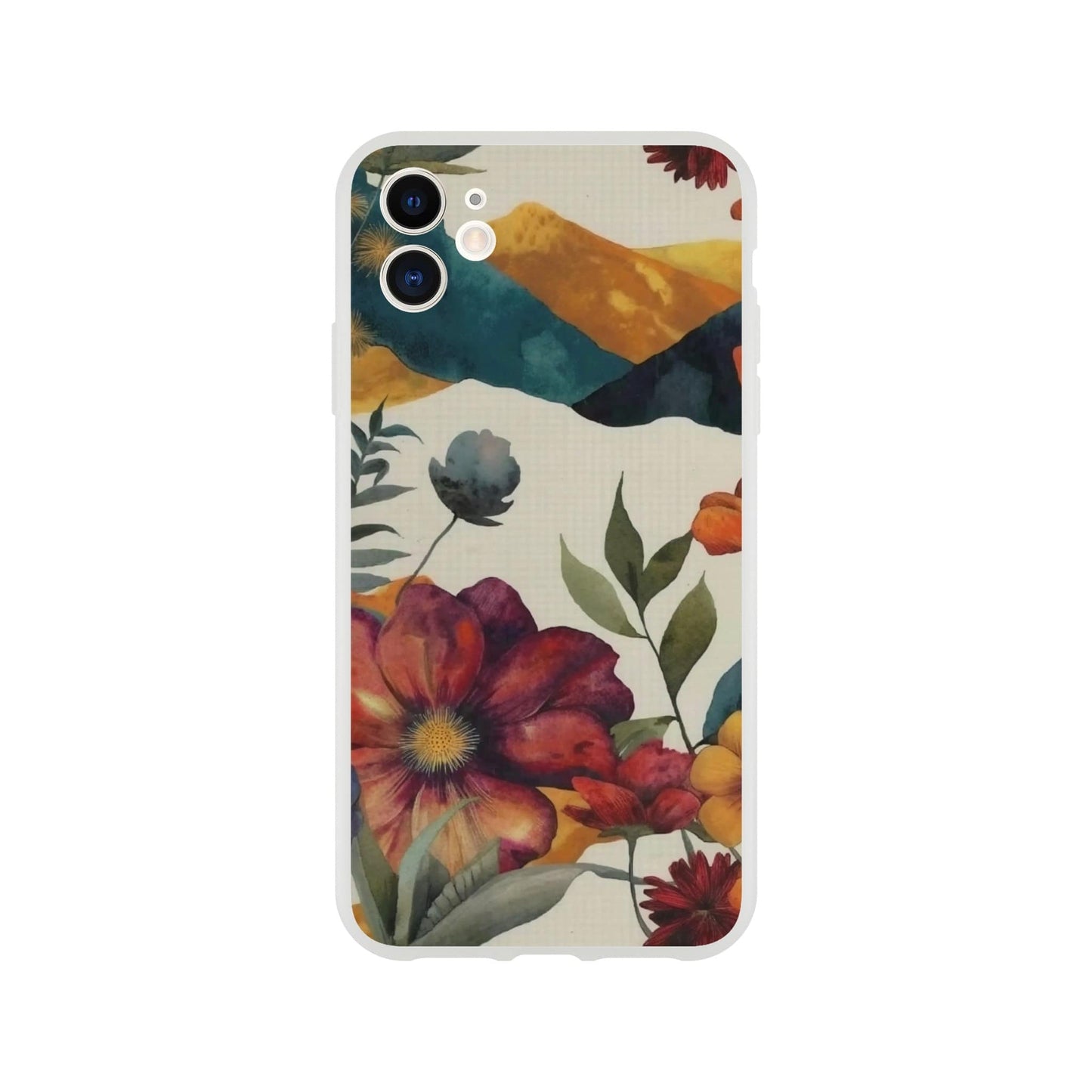 TrendyGuard Print Material Flexi case / Apple - iPhone 11 Floral Hillside iPhone & Samsung Cases