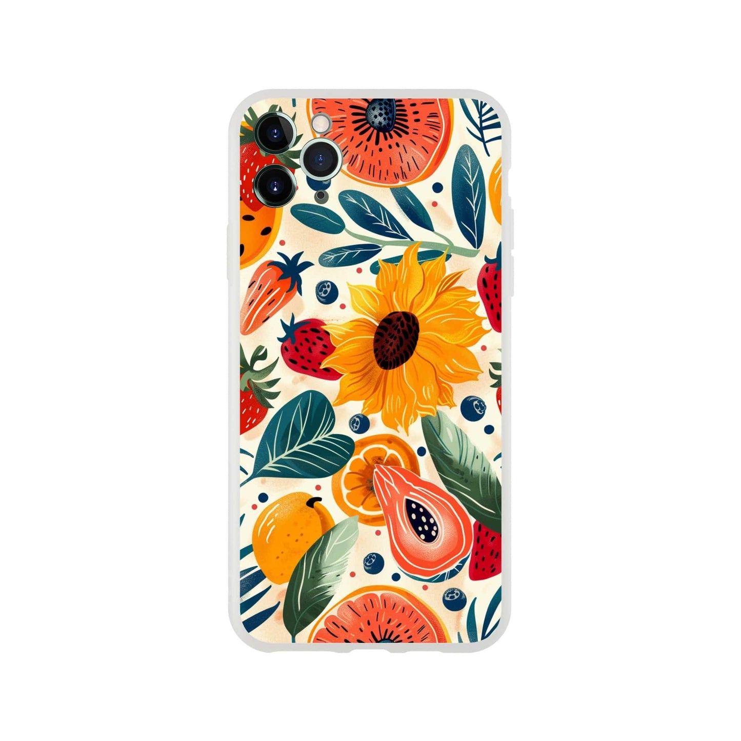 TrendyGuard Print Material Flexi case / Apple - iPhone 11 Pro Max Sunflower Fruit iPhone & Samsung Cases