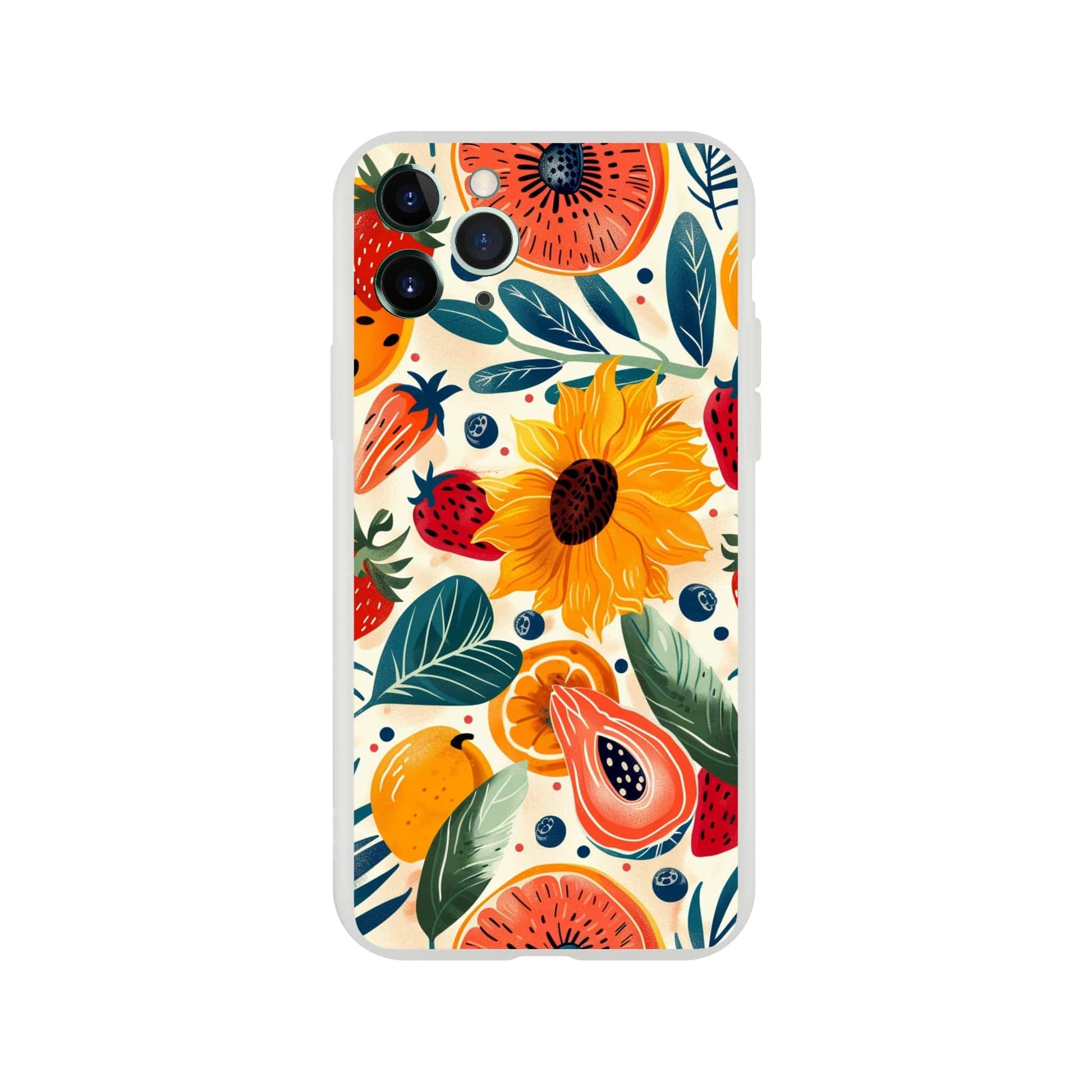 TrendyGuard Print Material Flexi case / Apple - iPhone 11 Pro Sunflower Fruit iPhone & Samsung Cases