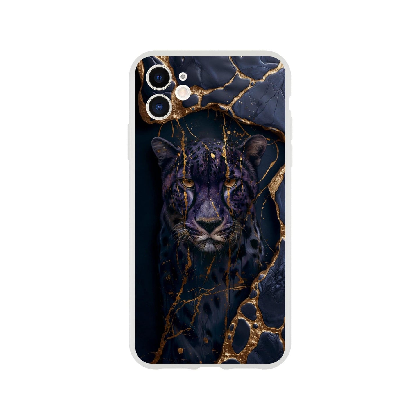 TrendyGuard Print Material Flexi case / Apple - iPhone 11 Purple Cheetah iPhone & Samsung Cases