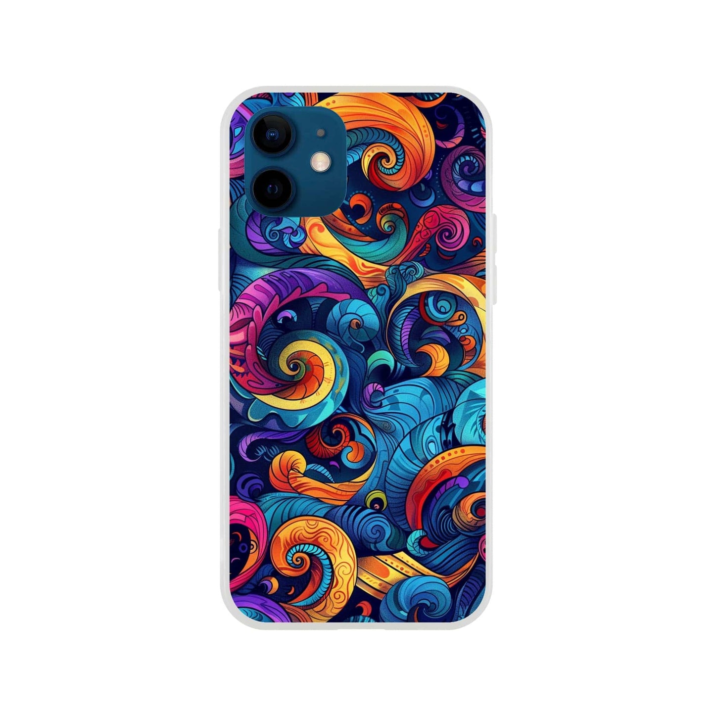 TrendyGuard Print Material Flexi case / Apple - iPhone 12 Color Swirl iPhone & Samsung Cases
