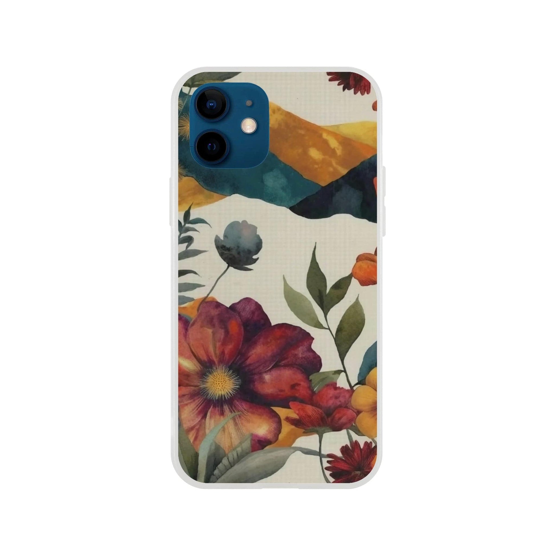 TrendyGuard Print Material Flexi case / Apple - iPhone 12 Floral Hillside iPhone & Samsung Cases