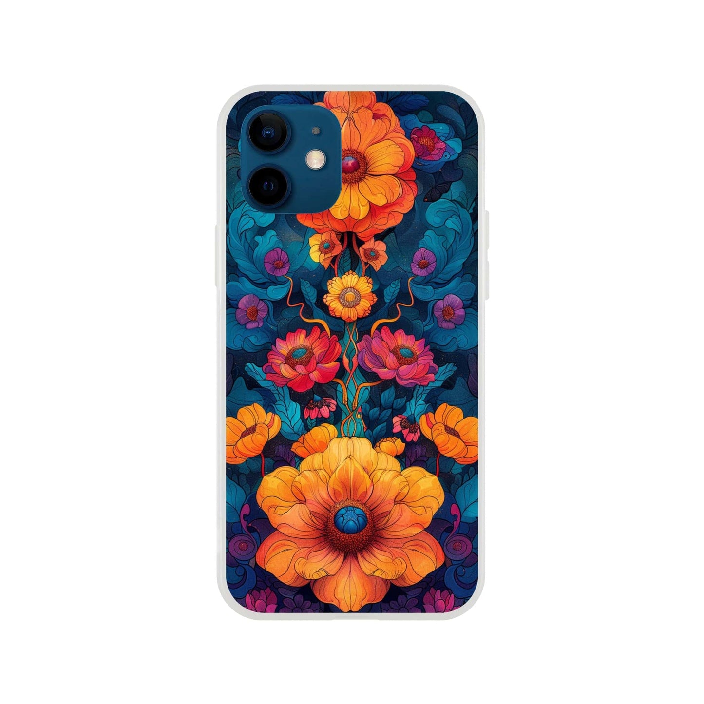 TrendyGuard Print Material Flexi case / Apple - iPhone 12 Flower Power iPhone & Samsung Cases