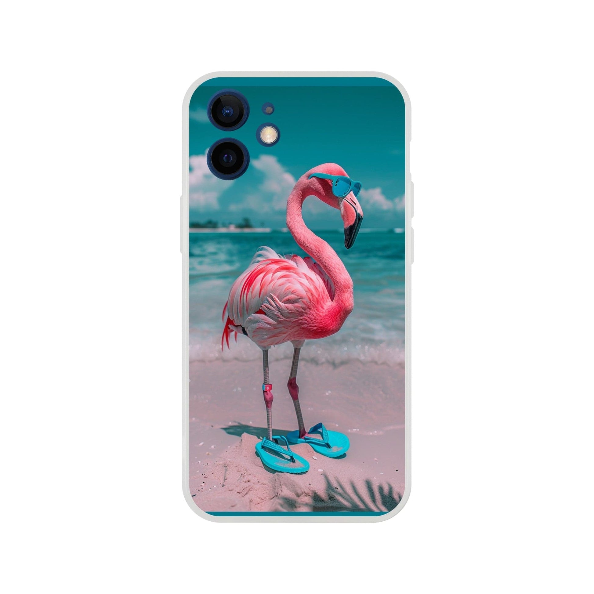 TrendyGuard Print Material Flexi case / Apple - iPhone 12 Mini Aruba Flamingo iPhone & Samsung Cases