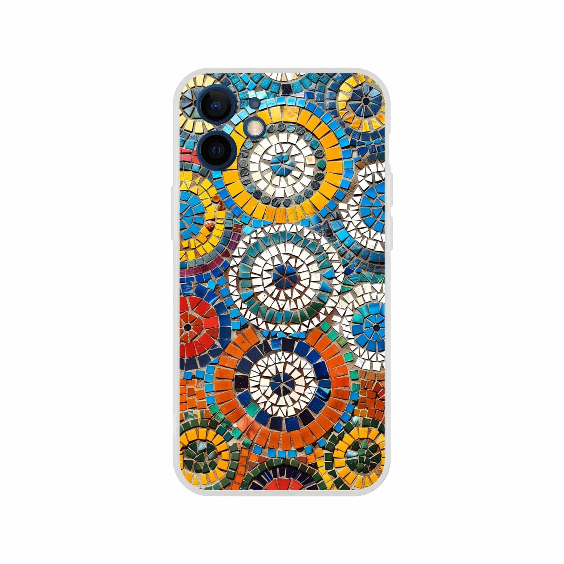 TrendyGuard Print Material Flexi case / Apple - iPhone 12 Mini Color Tiles iPhone & Samsung Cases