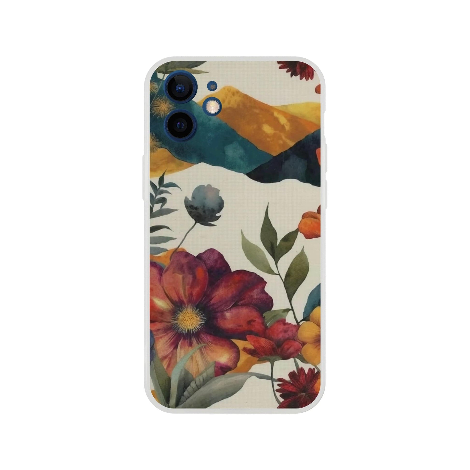 TrendyGuard Print Material Flexi case / Apple - iPhone 12 Mini Floral Hillside iPhone & Samsung Cases