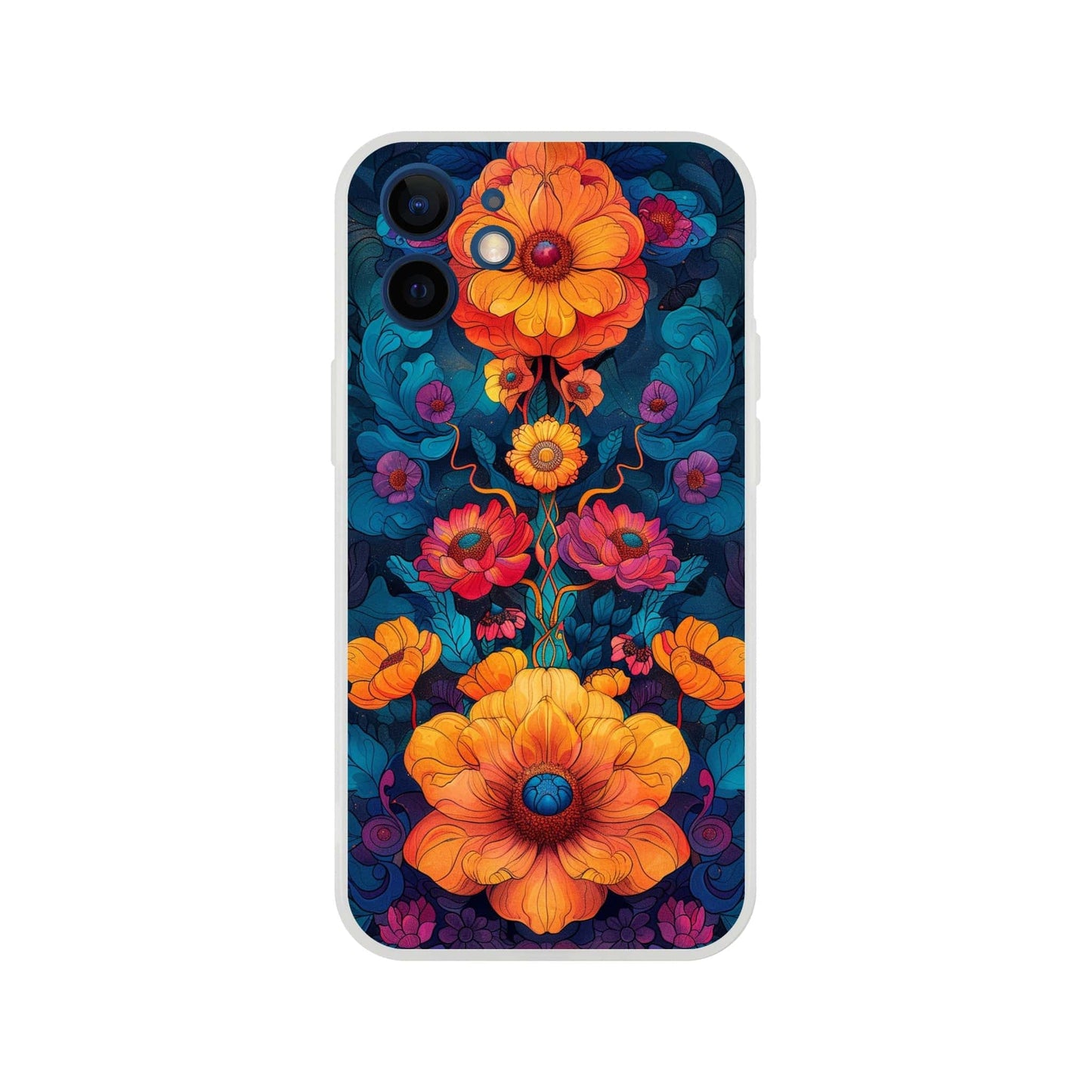 TrendyGuard Print Material Flexi case / Apple - iPhone 12 Mini Flower Power iPhone & Samsung Cases