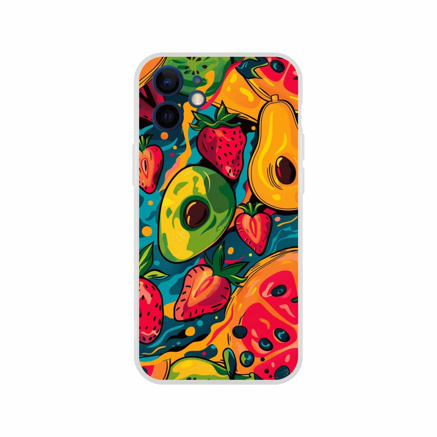 TrendyGuard Print Material Flexi case / Apple - iPhone 12 Mini Fruit Monster iPhone & Samsung Cases