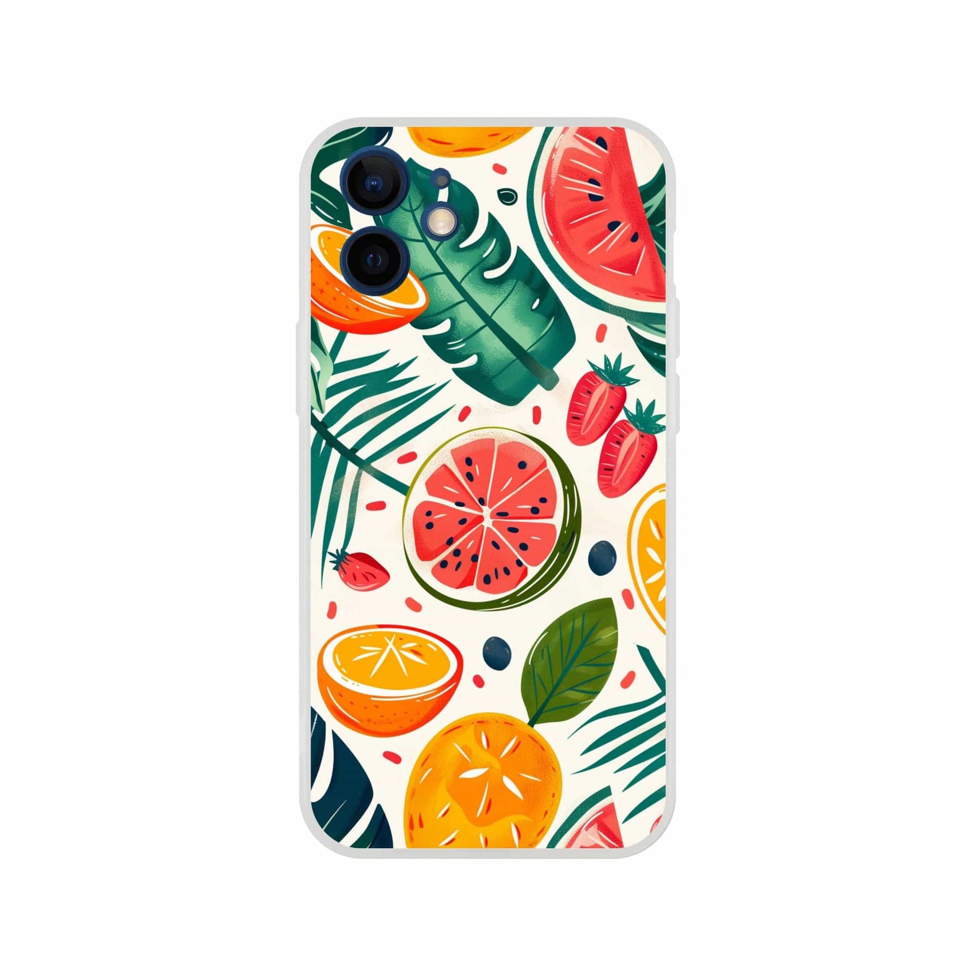 TrendyGuard Print Material Flexi case / Apple - iPhone 12 Mini Fruit & Tropics iPhone & Samsung Cases