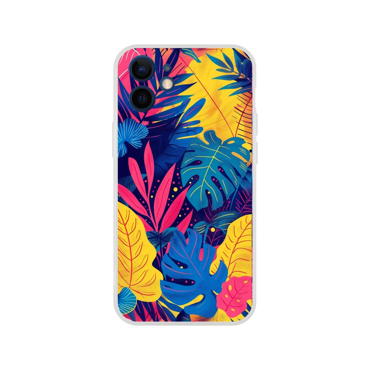 TrendyGuard Print Material Flexi case / Apple - iPhone 12 Mini Neon Tropics iPhone & Samsung Cases