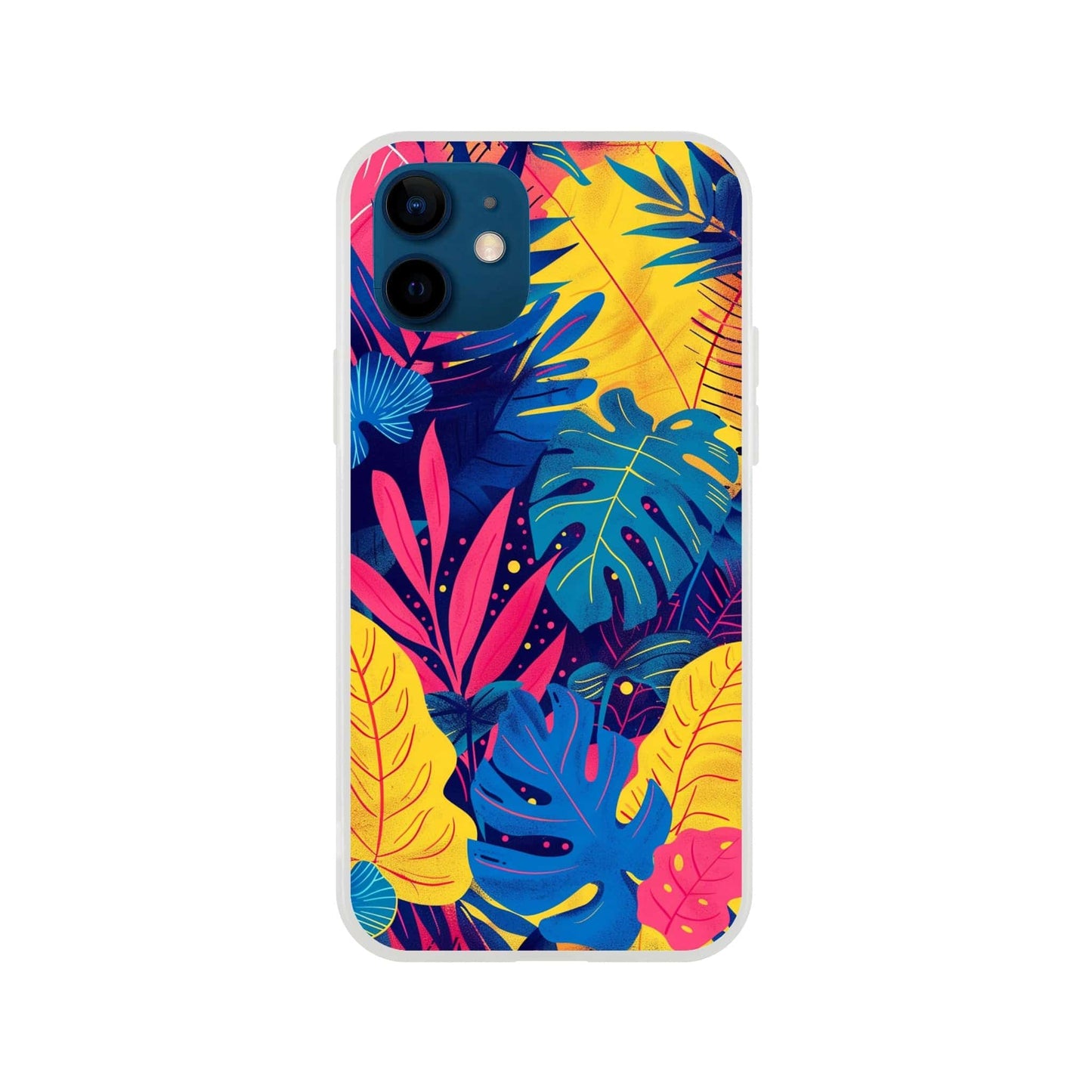 TrendyGuard Print Material Flexi case / Apple - iPhone 12 Neon Tropics iPhone & Samsung Cases