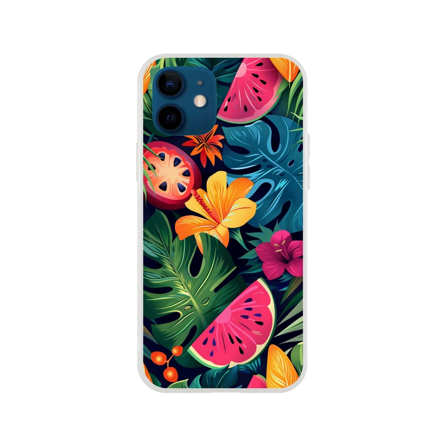 TrendyGuard Print Material Flexi case / Apple - iPhone 12 Palm Fruits iPhone & Samsung Cases