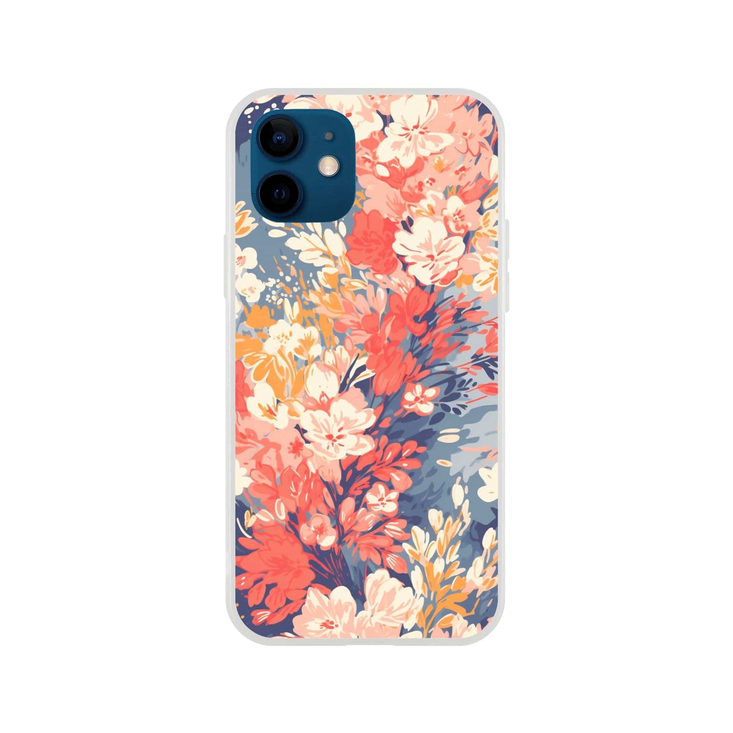 TrendyGuard Print Material Flexi case / Apple - iPhone 12 Pastel Flora iPhone & Samsung Cases