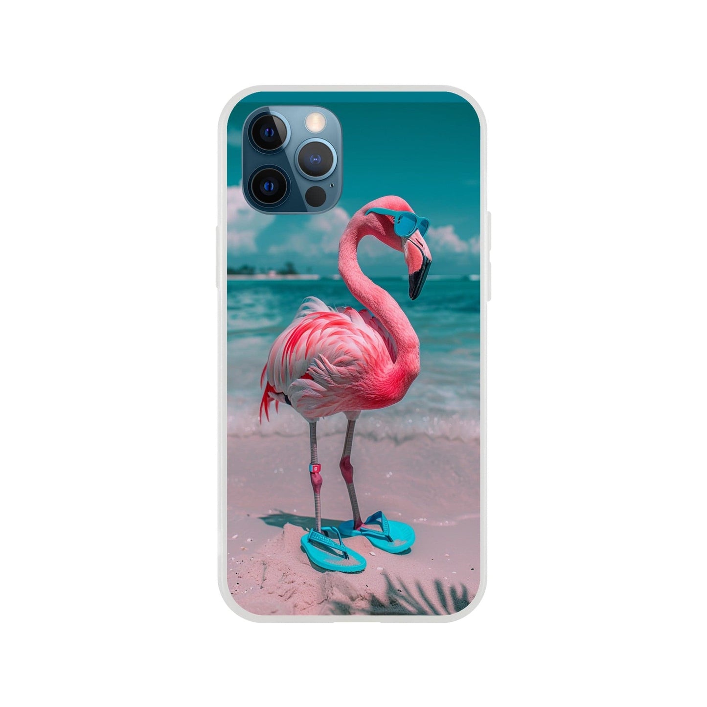 TrendyGuard Print Material Flexi case / Apple - iPhone 12 Pro Aruba Flamingo iPhone & Samsung Cases
