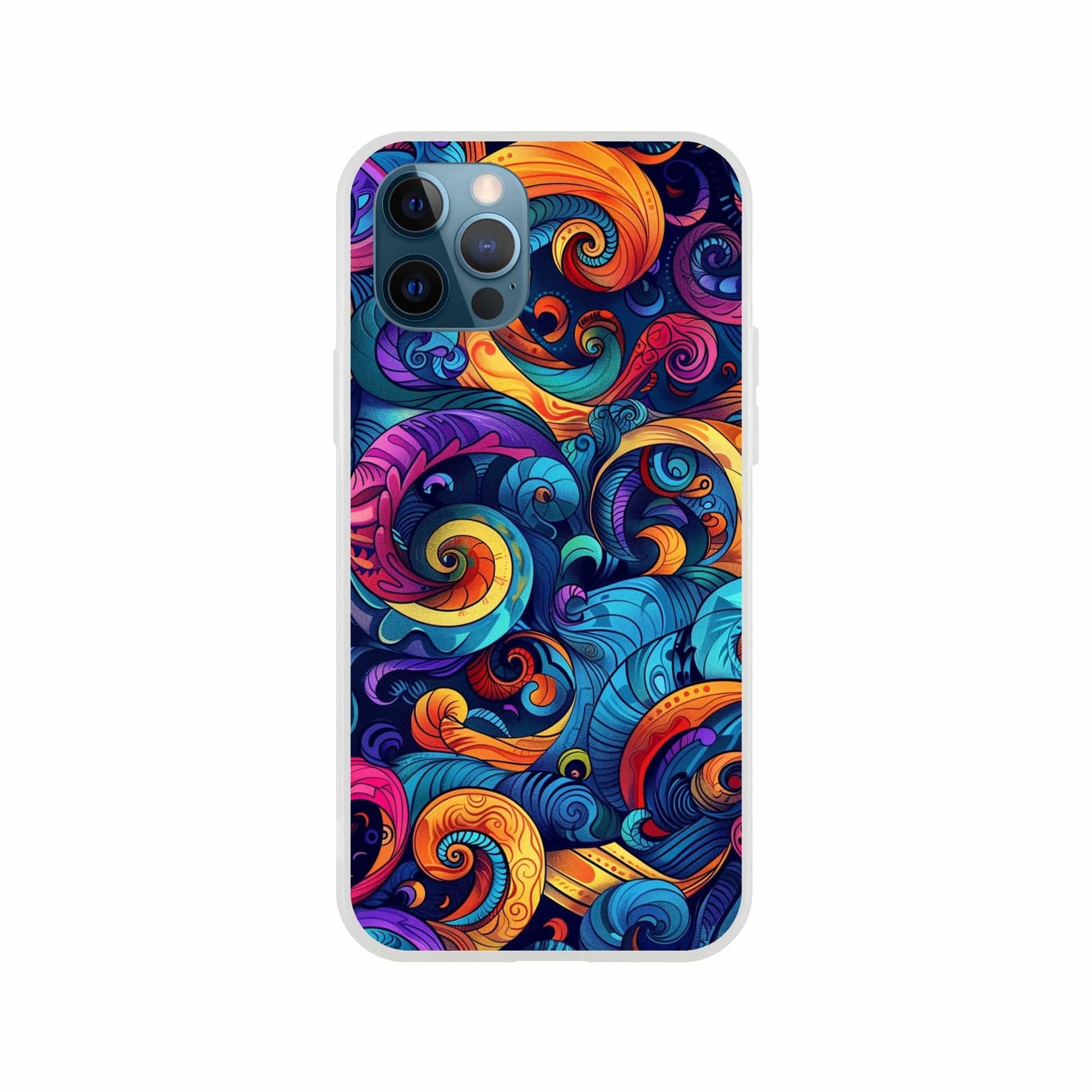 TrendyGuard Print Material Flexi case / Apple - iPhone 12 Pro Color Swirl iPhone & Samsung Cases