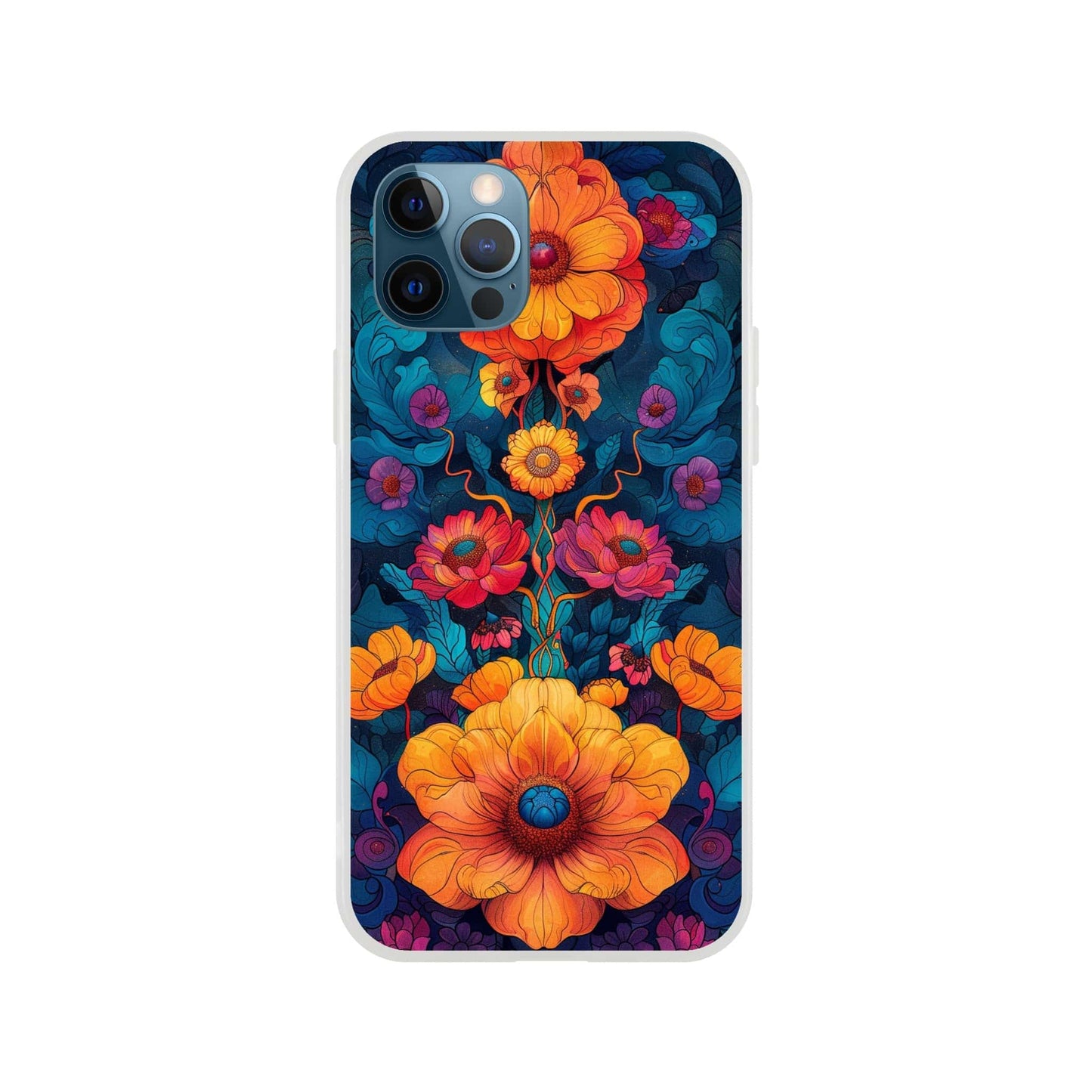 TrendyGuard Print Material Flexi case / Apple - iPhone 12 Pro Flower Power iPhone & Samsung Cases