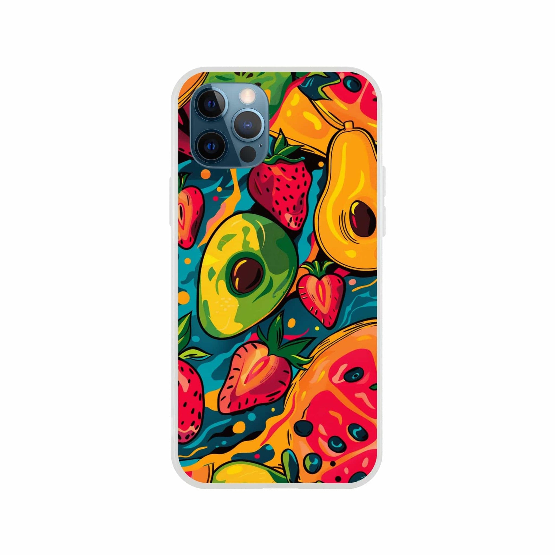 TrendyGuard Print Material Flexi case / Apple - iPhone 12 Pro Fruit Monster iPhone & Samsung Cases