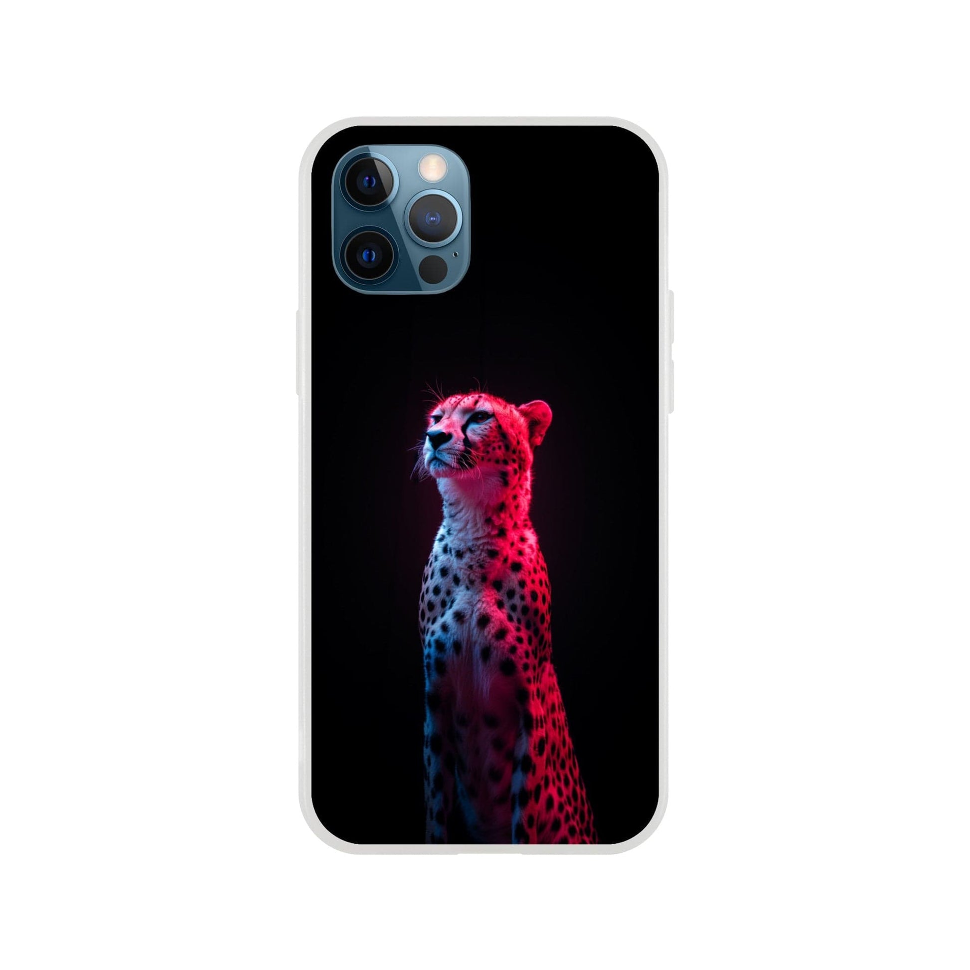 TrendyGuard Print Material Flexi case / Apple - iPhone 12 Pro Neon Cheetah iPhone & Samsung Cases