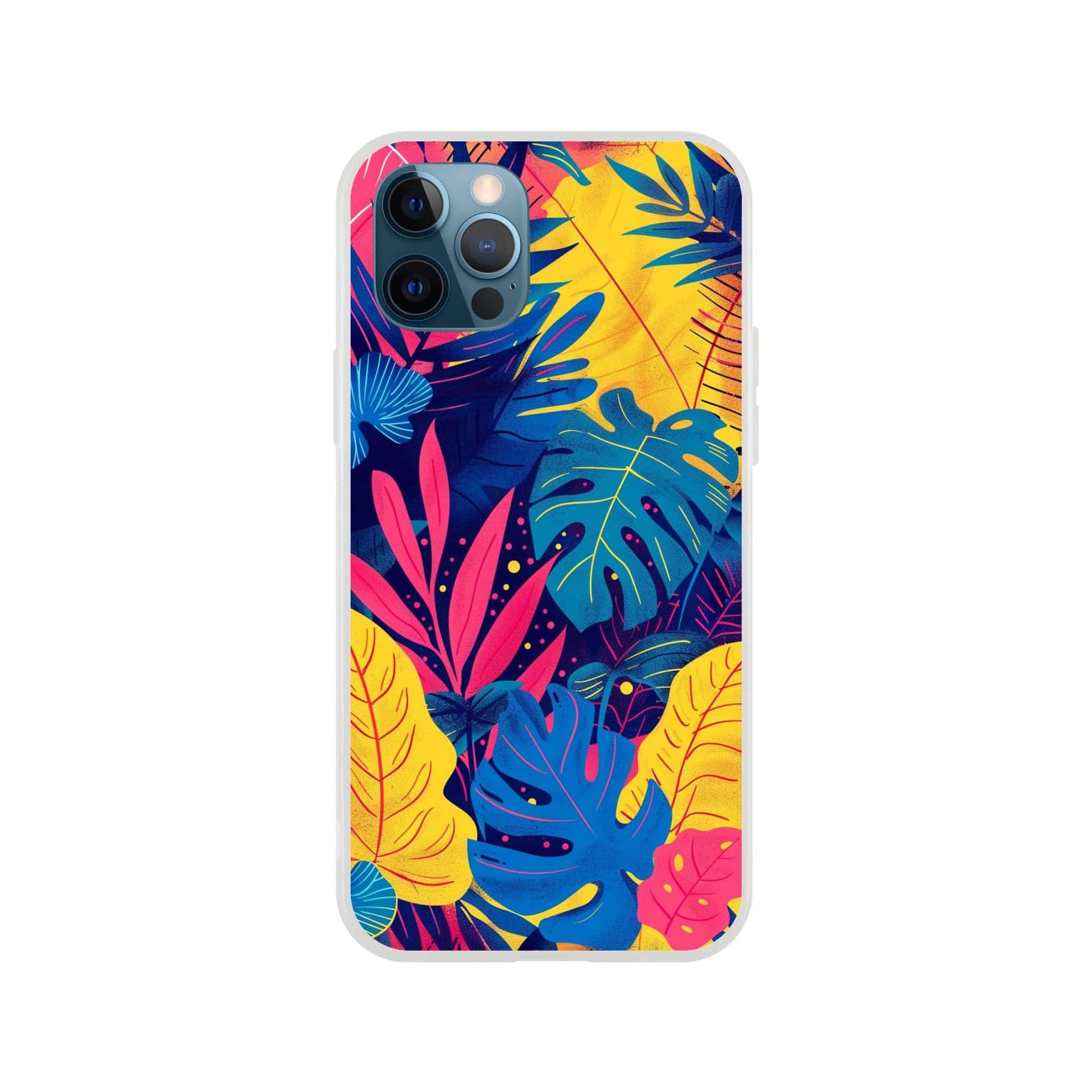 TrendyGuard Print Material Flexi case / Apple - iPhone 12 Pro Neon Tropics iPhone & Samsung Cases