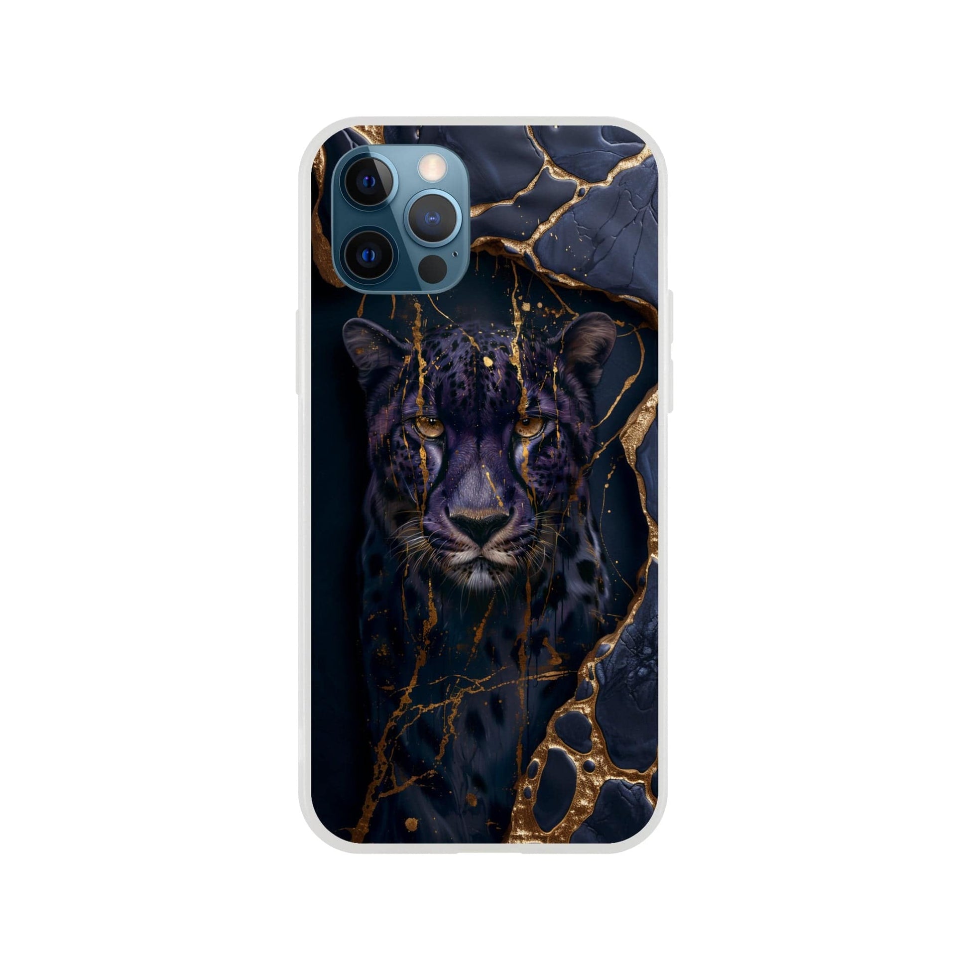 TrendyGuard Print Material Flexi case / Apple - iPhone 12 Pro Purple Cheetah iPhone & Samsung Cases