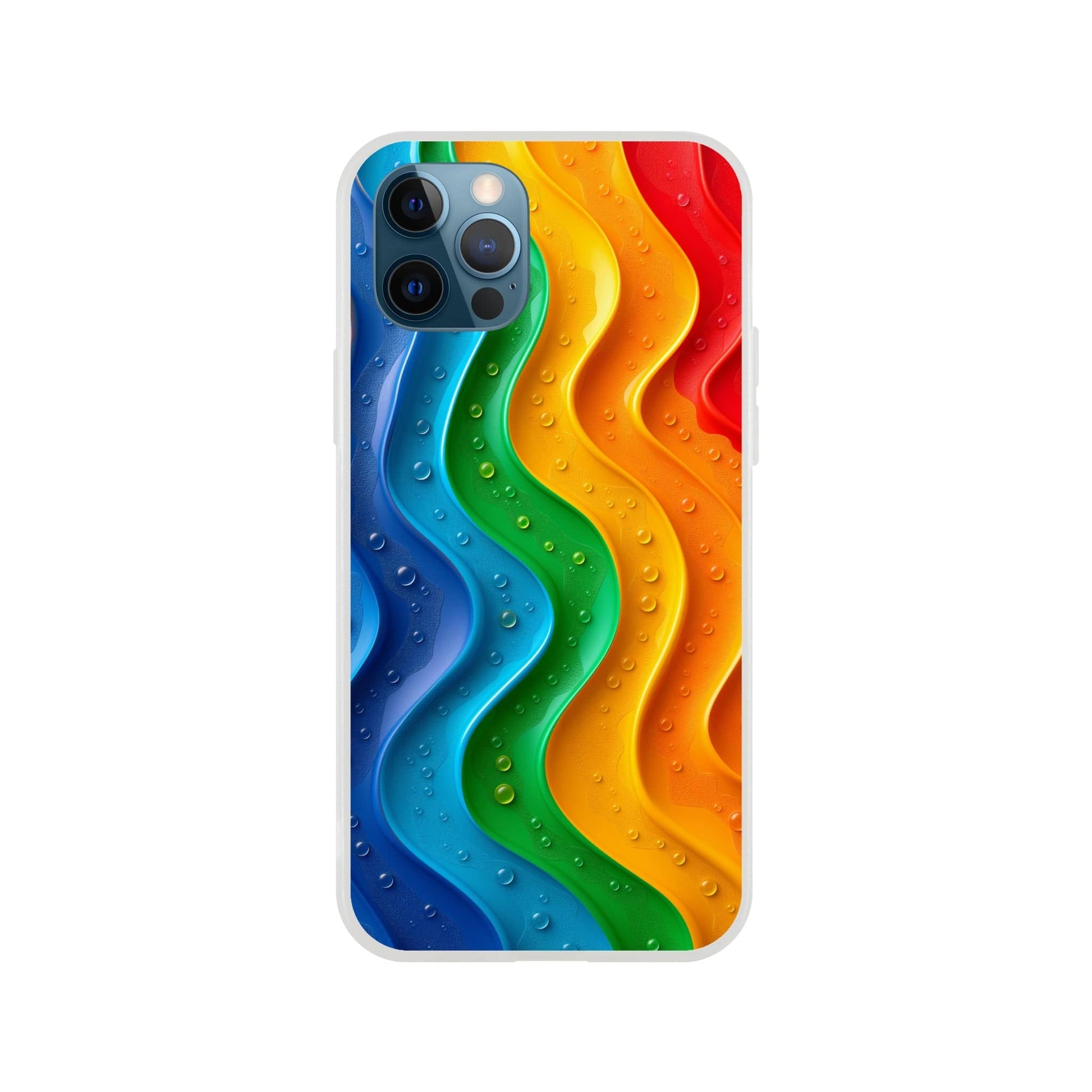 TrendyGuard Print Material Flexi case / Apple - iPhone 12 Pro Wet Rainbow iPhone & Samsung Cases