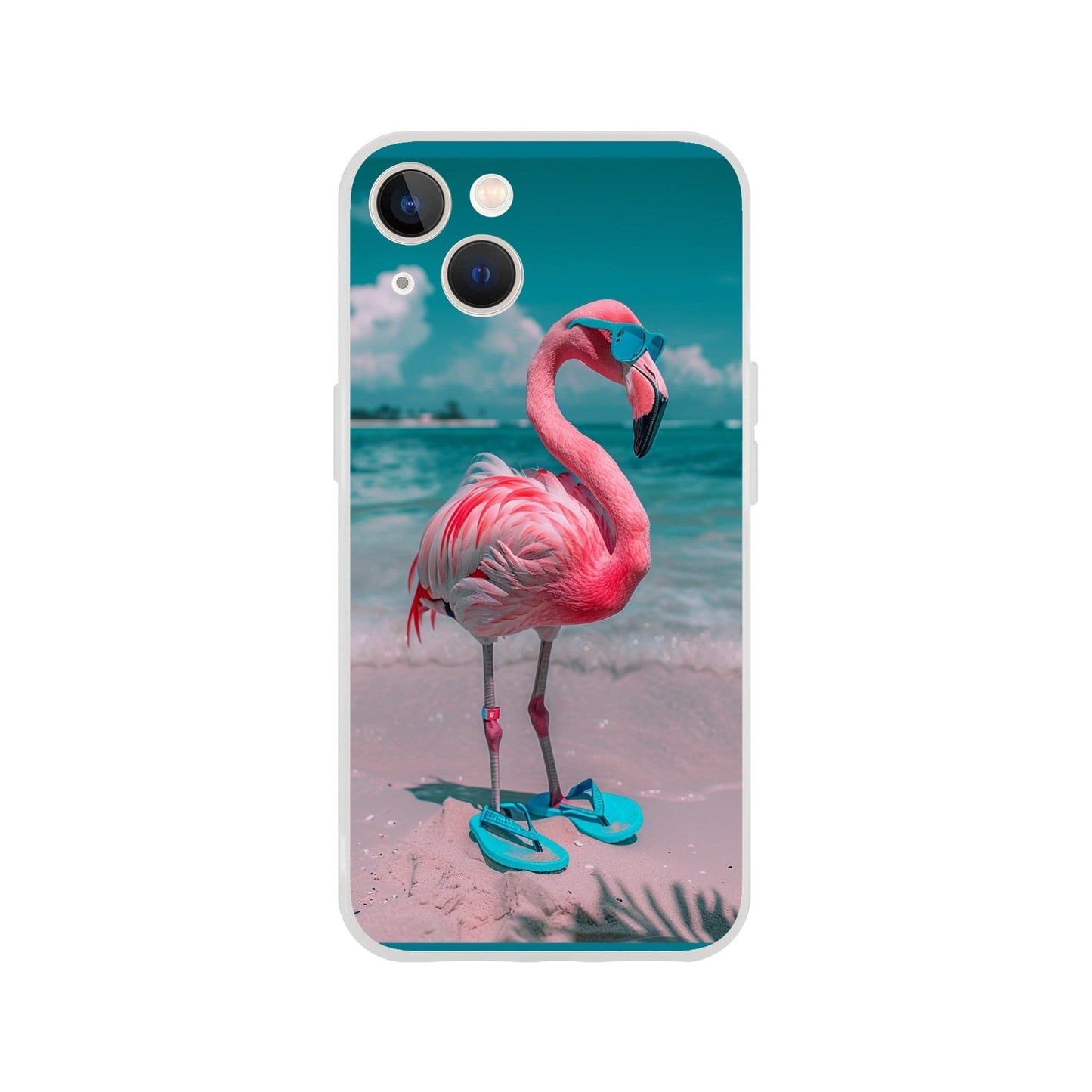 TrendyGuard Print Material Flexi case / Apple - iPhone 13 Aruba Flamingo iPhone & Samsung Cases