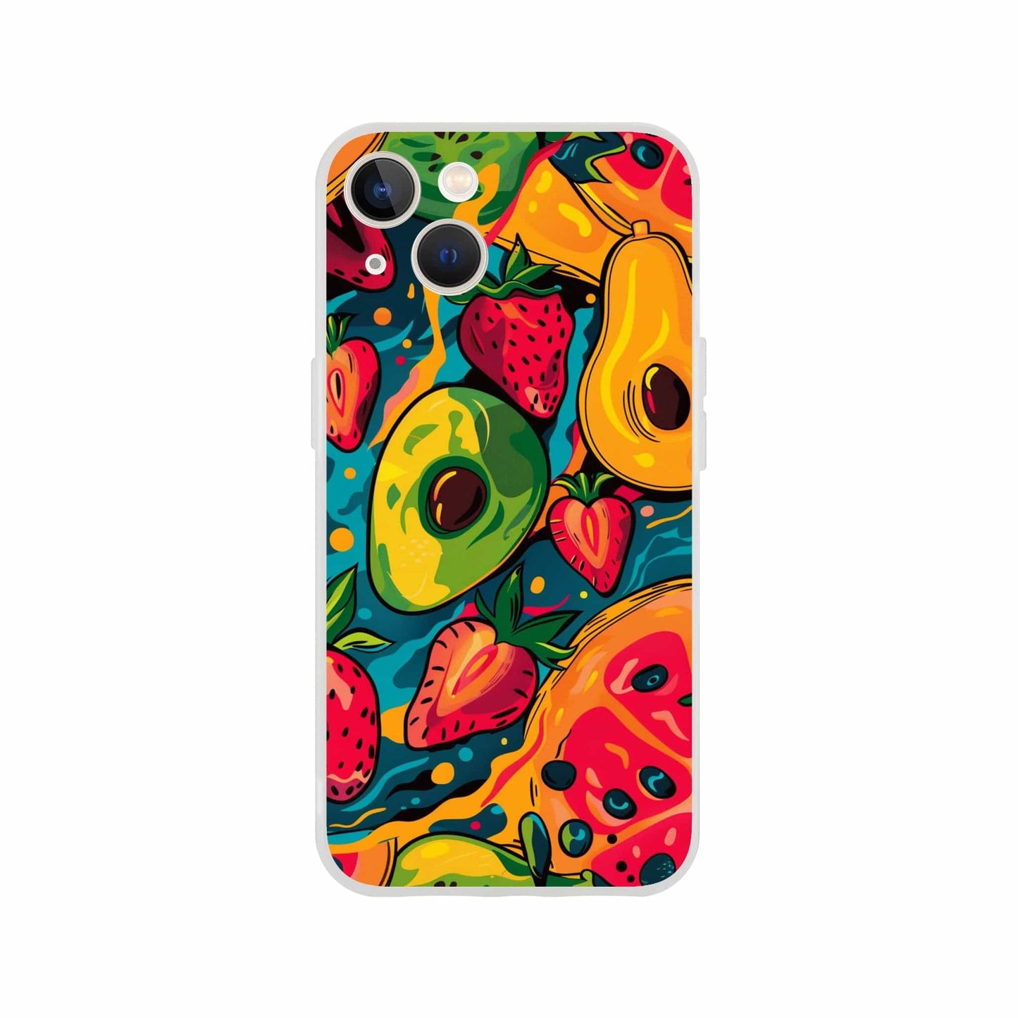 TrendyGuard Print Material Flexi case / Apple - iPhone 13 Fruit Monster iPhone & Samsung Cases