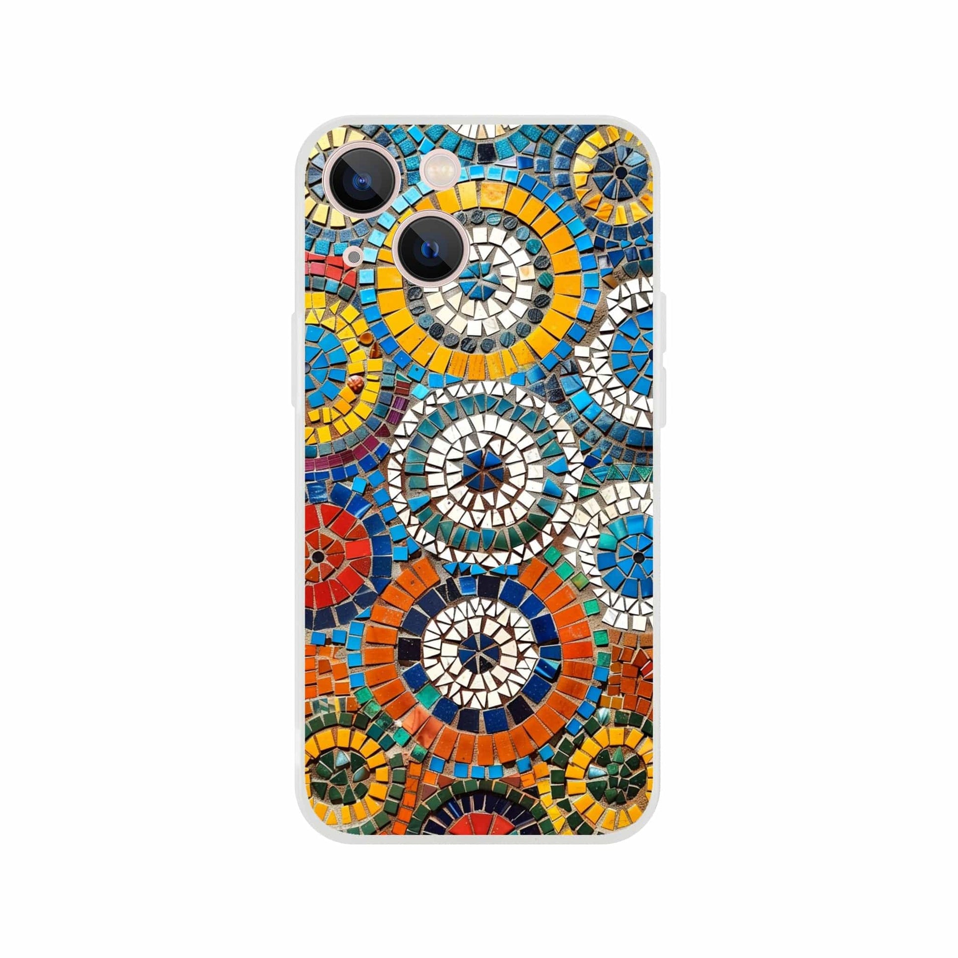 TrendyGuard Print Material Flexi case / Apple - iPhone 13 Mini Color Tiles iPhone & Samsung Cases