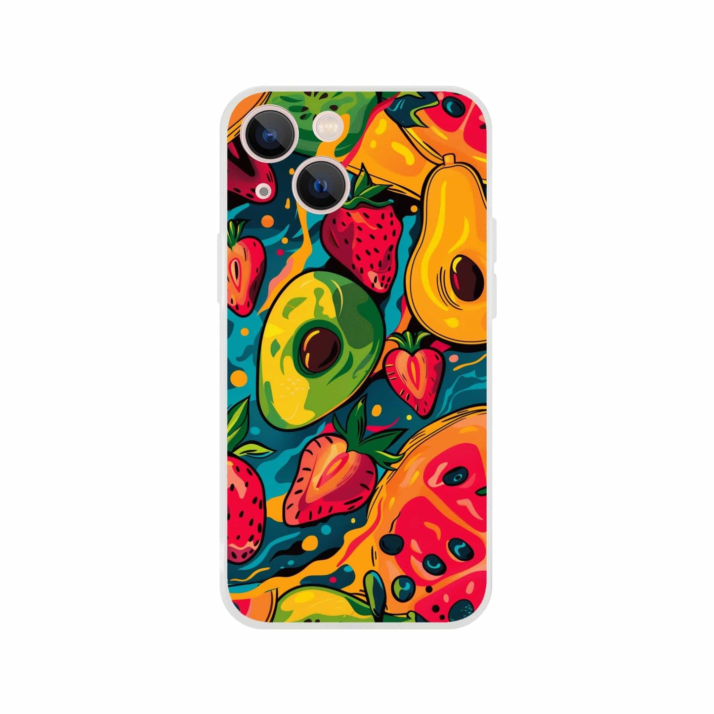 TrendyGuard Print Material Flexi case / Apple - iPhone 13 Mini Fruit Monster iPhone & Samsung Cases