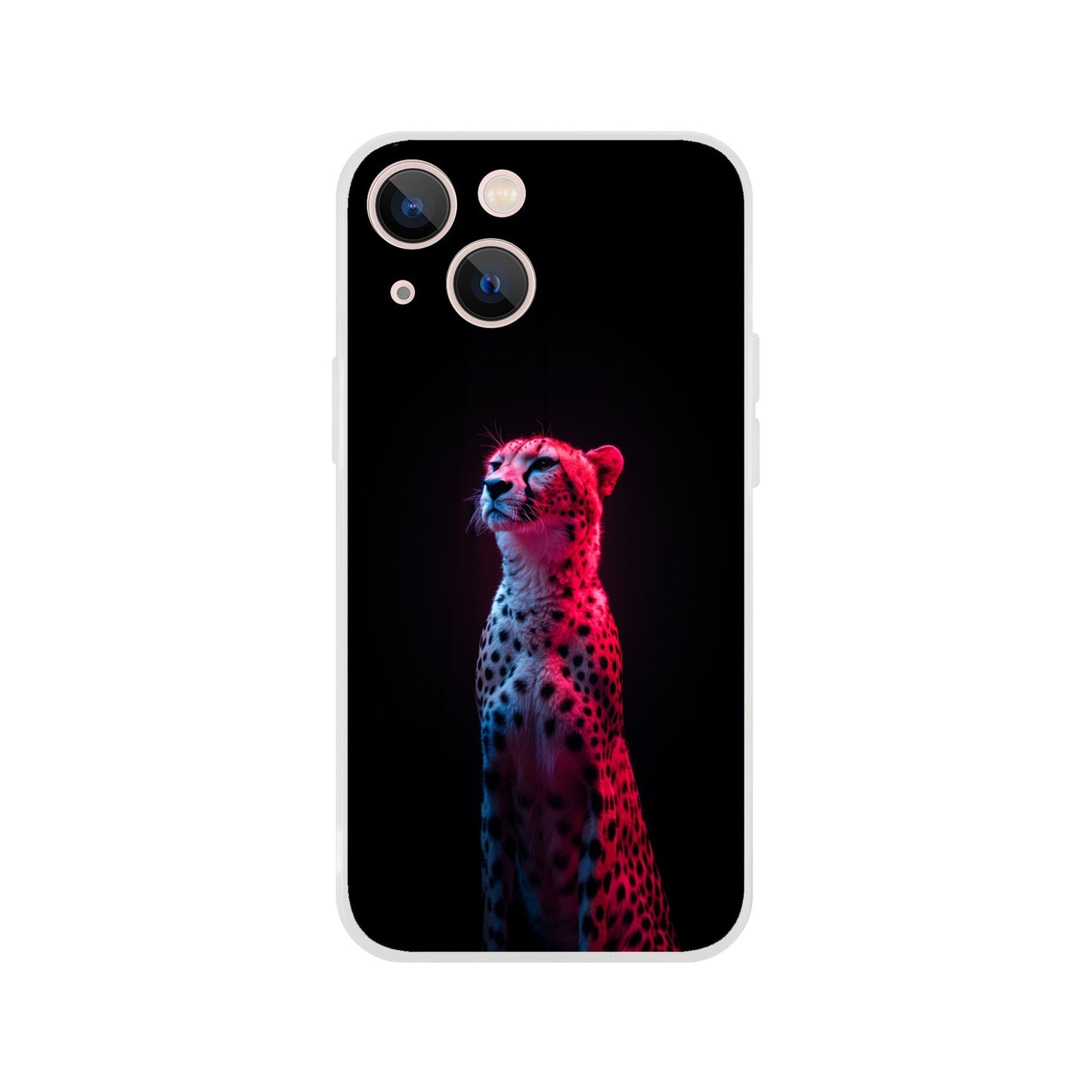 TrendyGuard Print Material Flexi case / Apple - iPhone 13 Mini Neon Cheetah iPhone & Samsung Cases