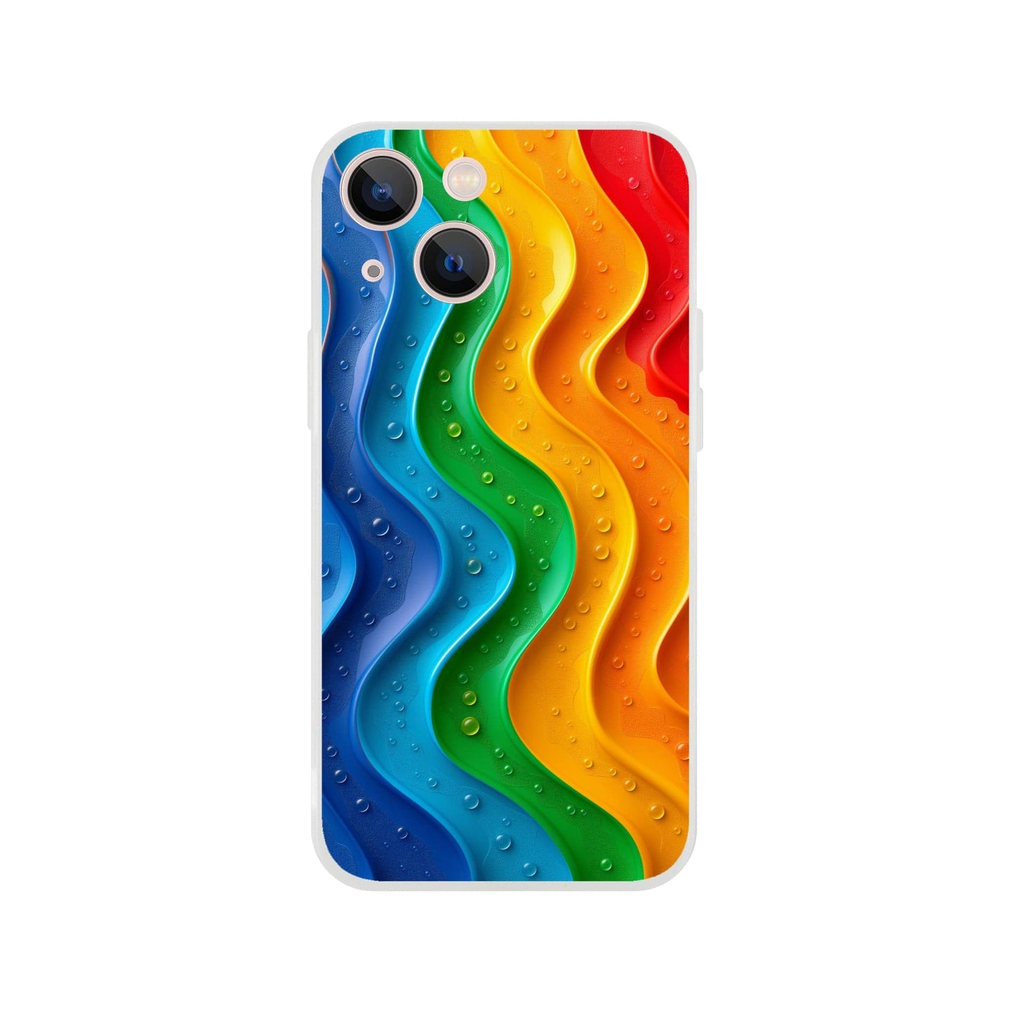 TrendyGuard Print Material Flexi case / Apple - iPhone 13 Mini Wet Rainbow iPhone & Samsung Cases