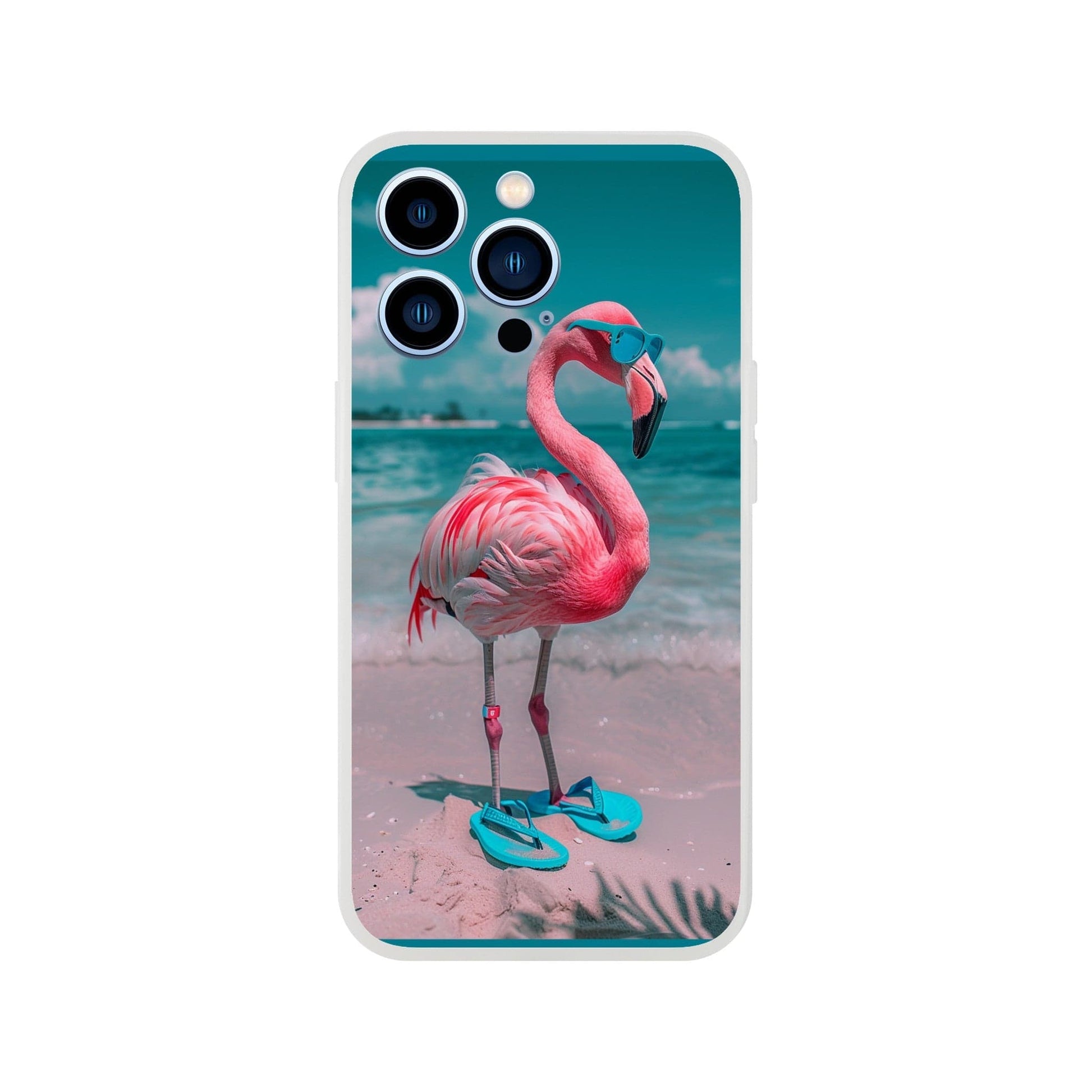 TrendyGuard Print Material Flexi case / Apple - iPhone 13 Pro Aruba Flamingo iPhone & Samsung Cases