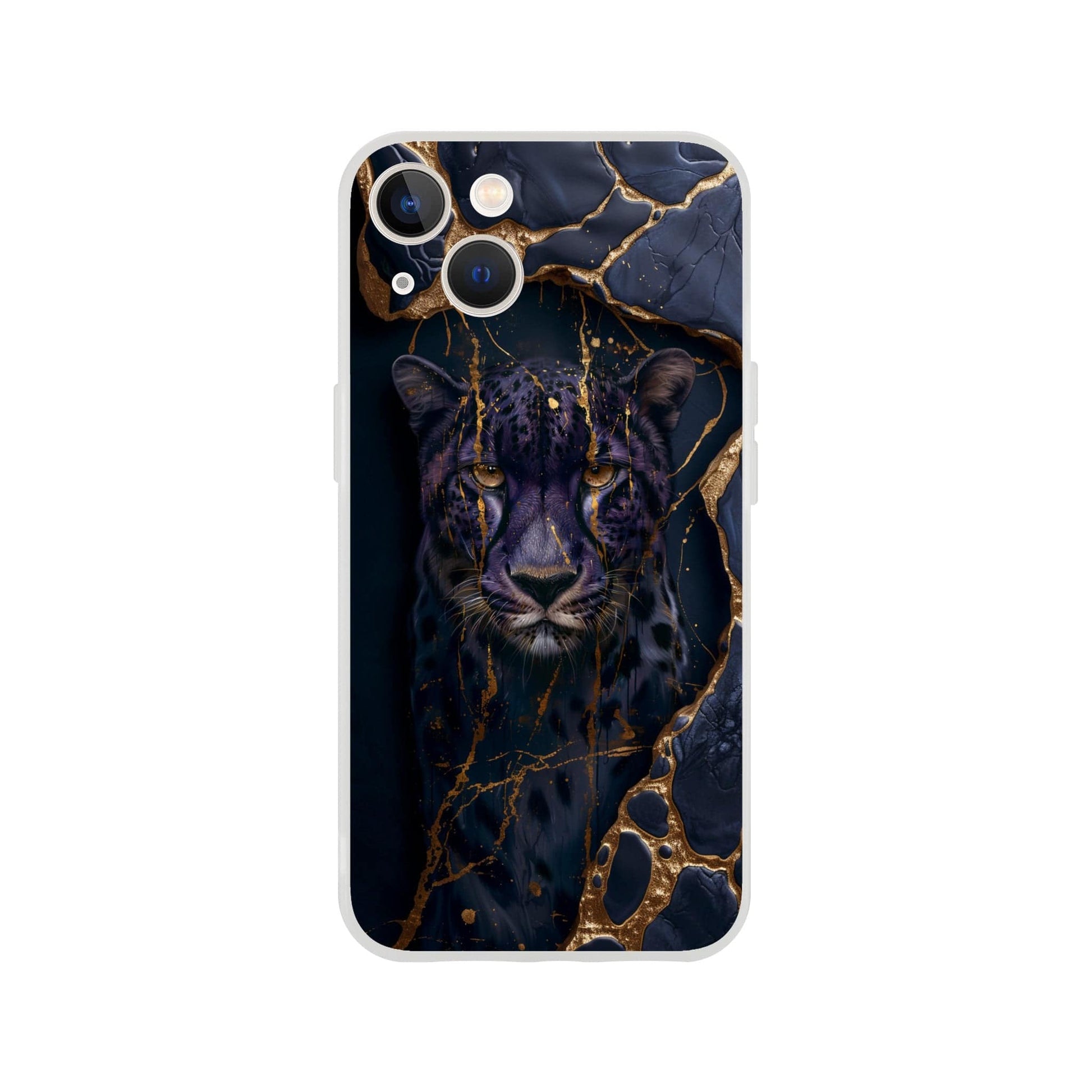 TrendyGuard Print Material Flexi case / Apple - iPhone 13 Purple Cheetah iPhone & Samsung Cases
