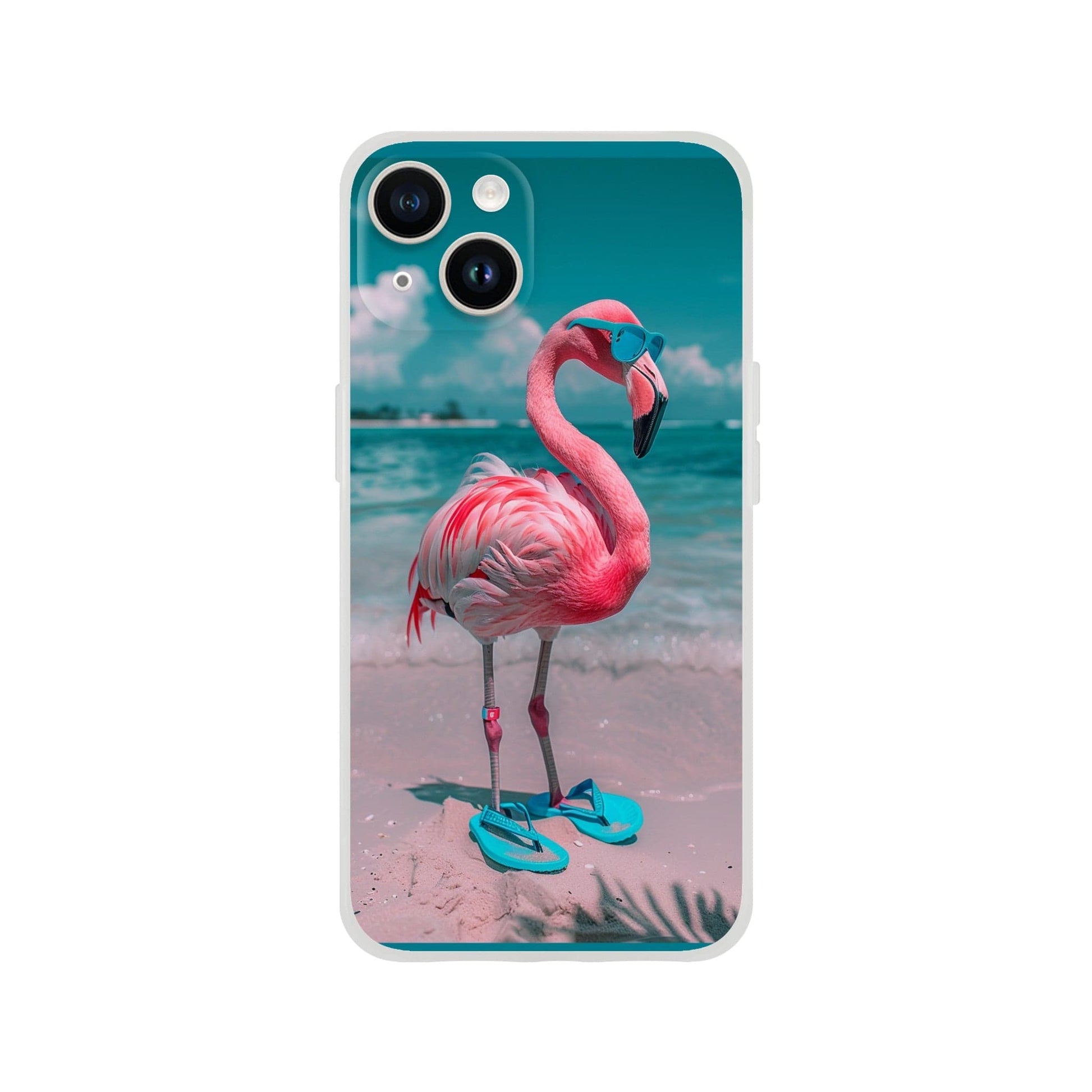 TrendyGuard Print Material Flexi case / Apple - iPhone 14 Aruba Flamingo iPhone & Samsung Cases