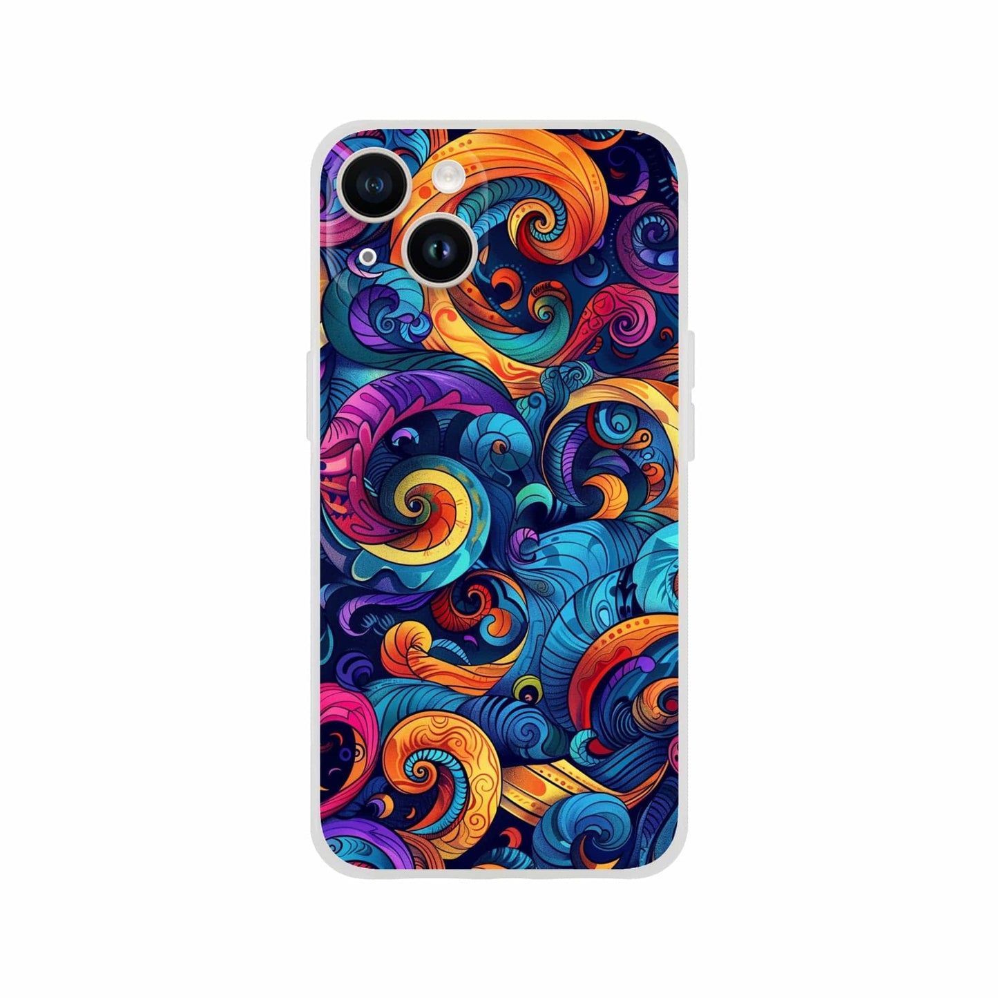 TrendyGuard Print Material Flexi case / Apple - iPhone 14 Color Swirl iPhone & Samsung Cases