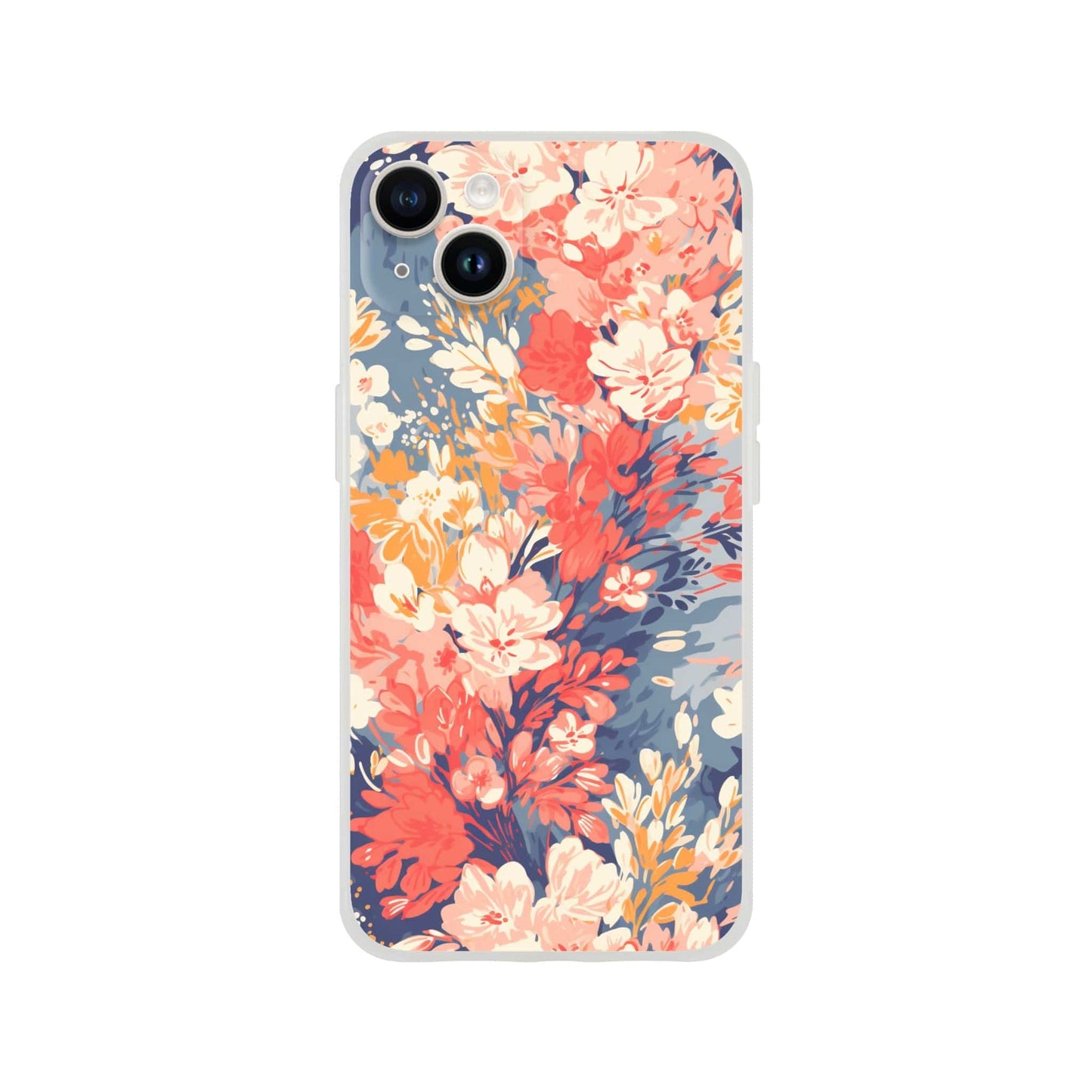 TrendyGuard Print Material Flexi case / Apple - iPhone 14 Plus Pastel Flora iPhone & Samsung Cases