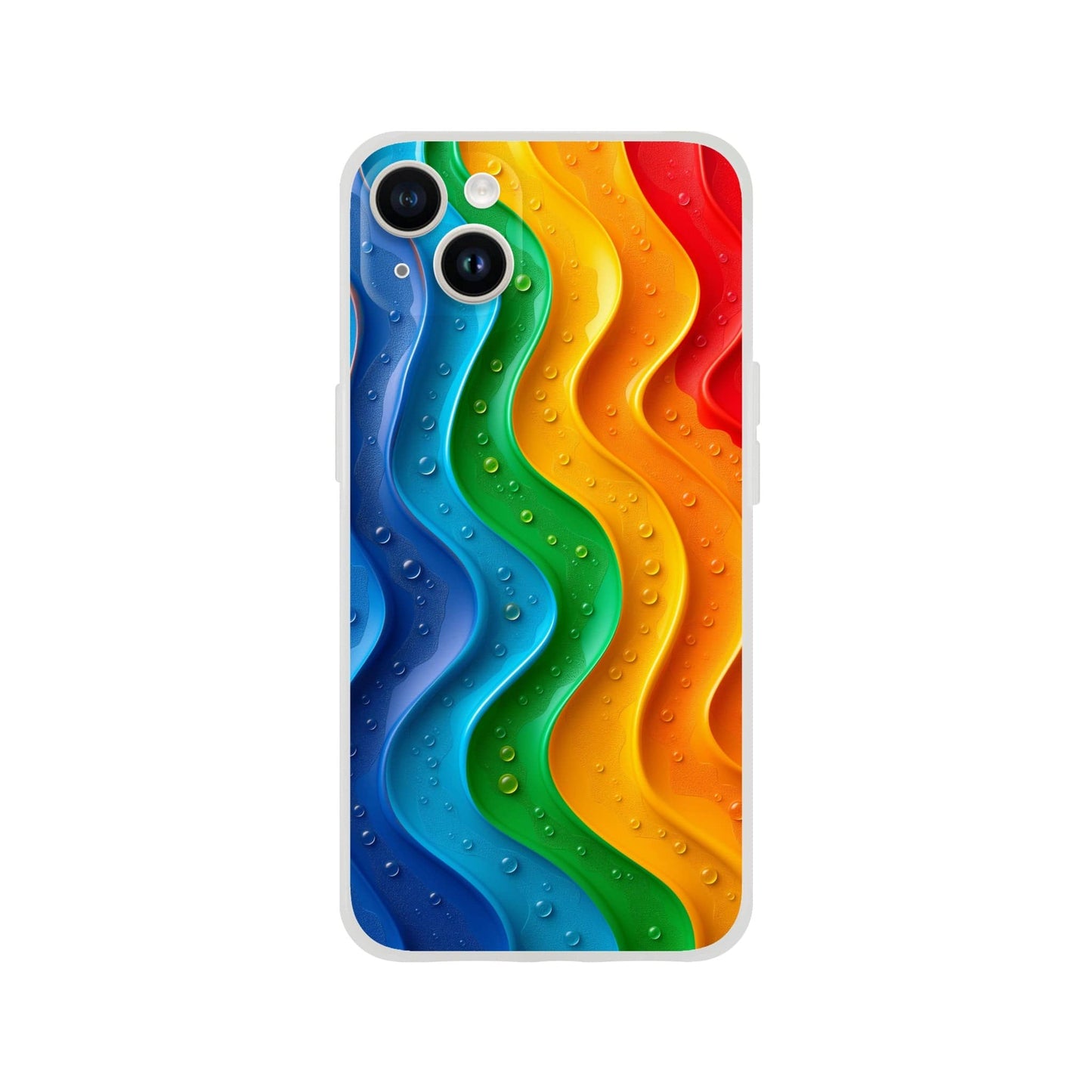 TrendyGuard Print Material Flexi case / Apple - iPhone 14 Plus Wet Rainbow iPhone & Samsung Cases