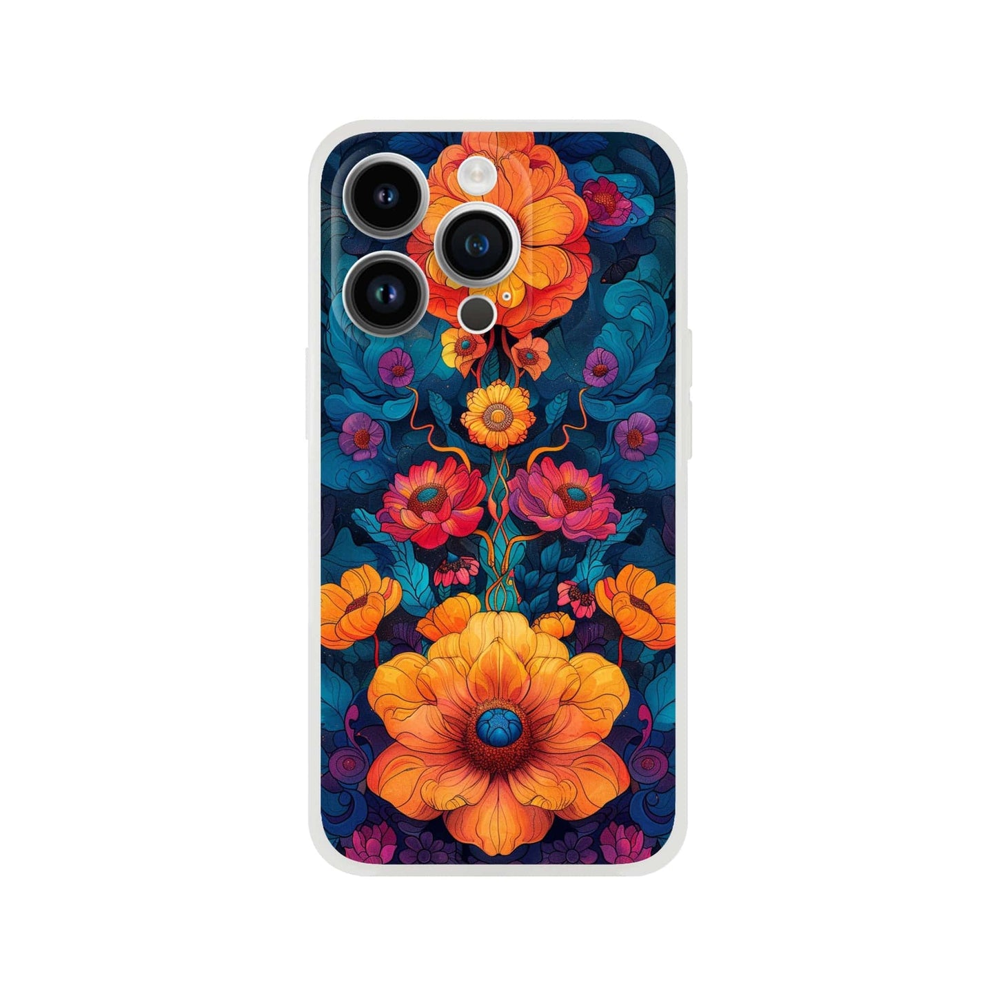 TrendyGuard Print Material Flexi case / Apple - iPhone 14 Pro Flower Power iPhone & Samsung Cases