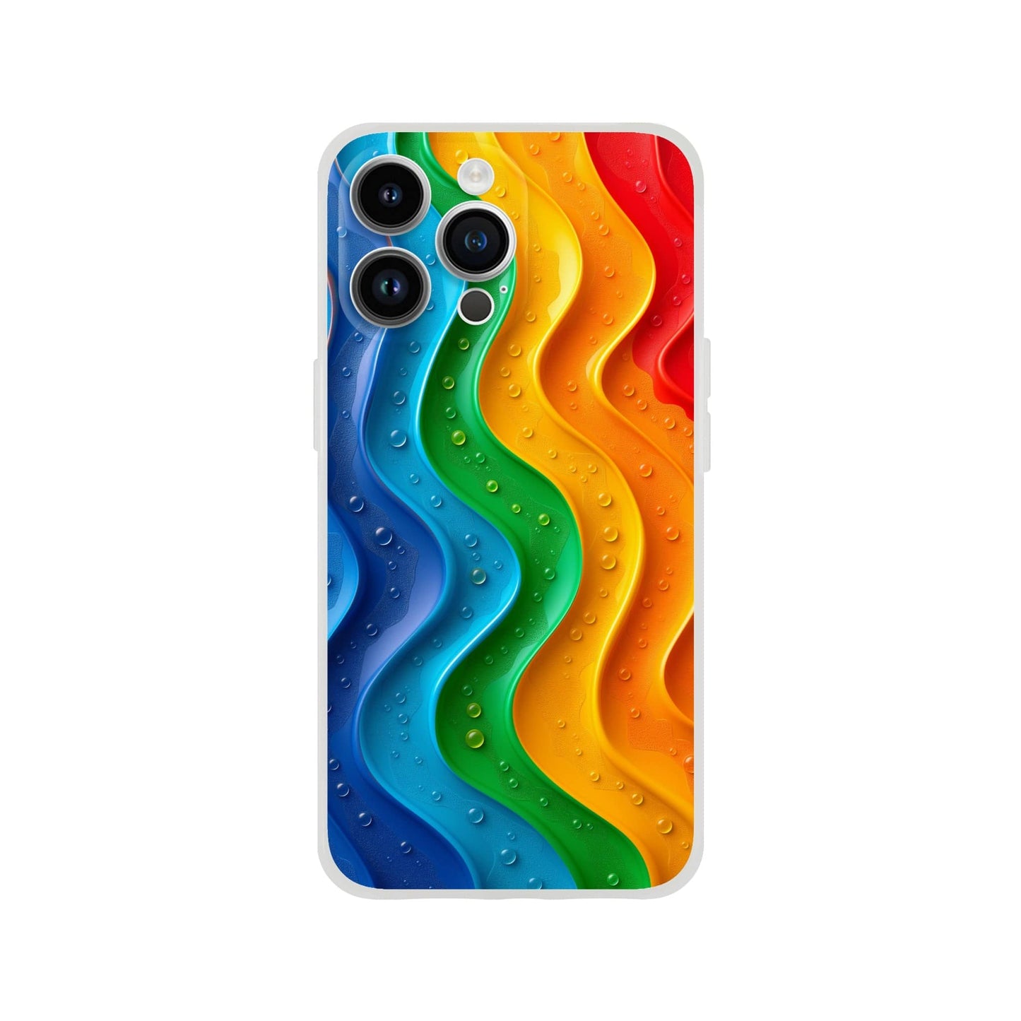 TrendyGuard Print Material Flexi case / Apple - iPhone 14 Pro Max Wet Rainbow iPhone & Samsung Cases