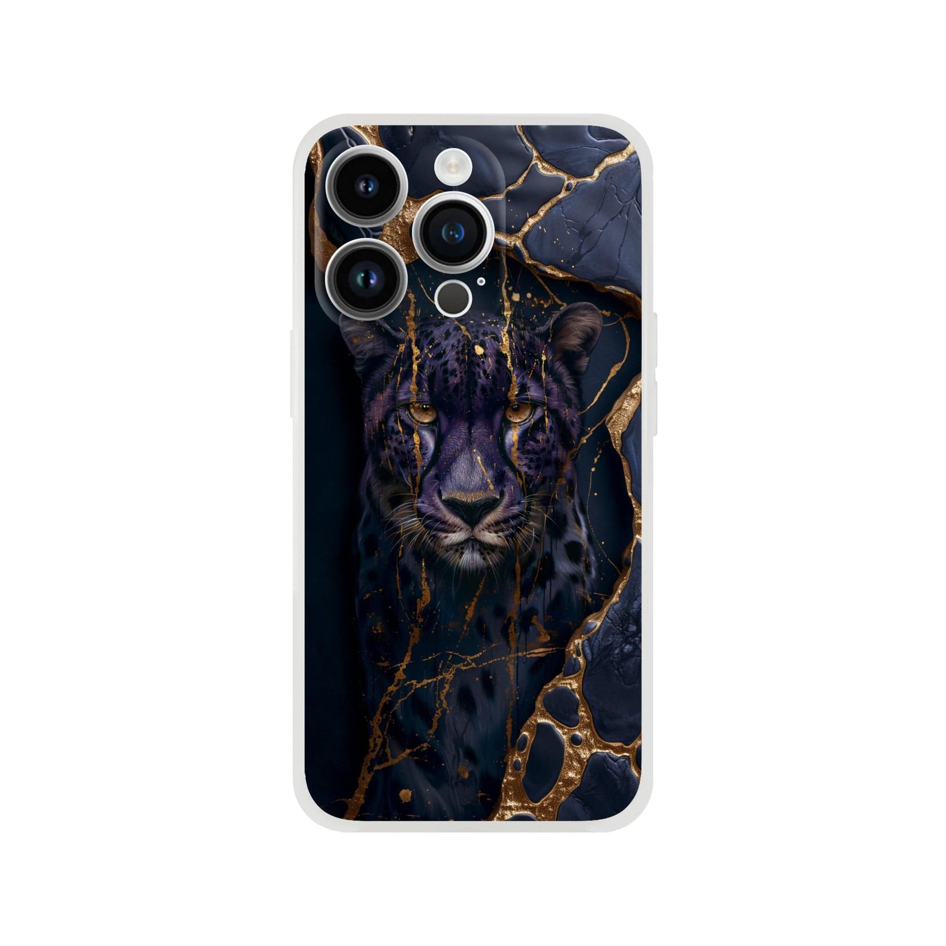 TrendyGuard Print Material Flexi case / Apple - iPhone 14 Pro Purple Cheetah iPhone & Samsung Cases