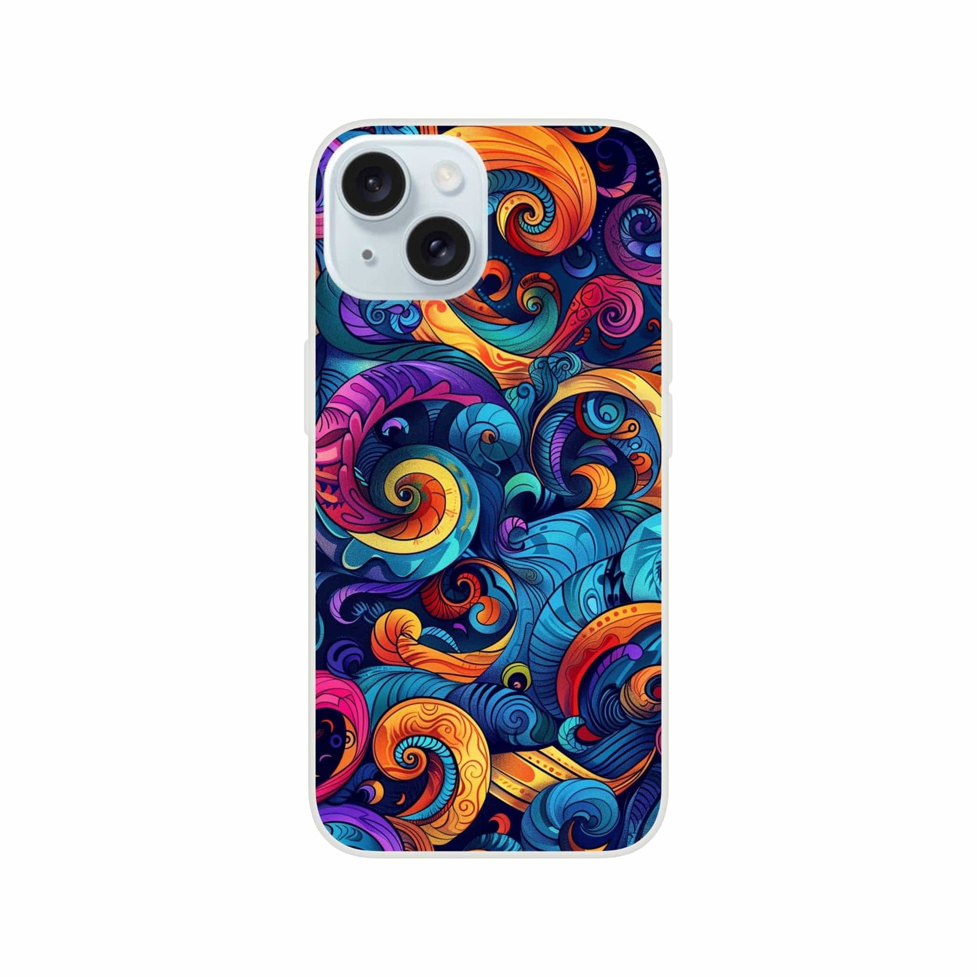TrendyGuard Print Material Flexi case / Apple - iPhone 15 Color Swirl iPhone & Samsung Cases
