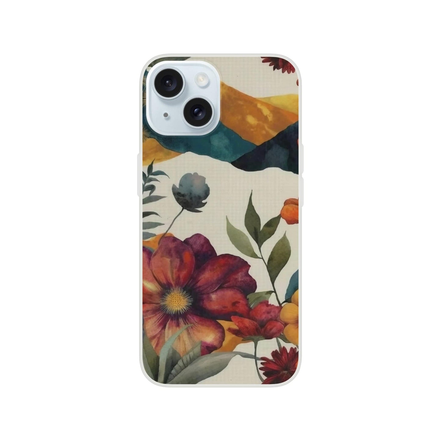 TrendyGuard Print Material Flexi case / Apple - iPhone 15 Floral Hillside iPhone & Samsung Cases