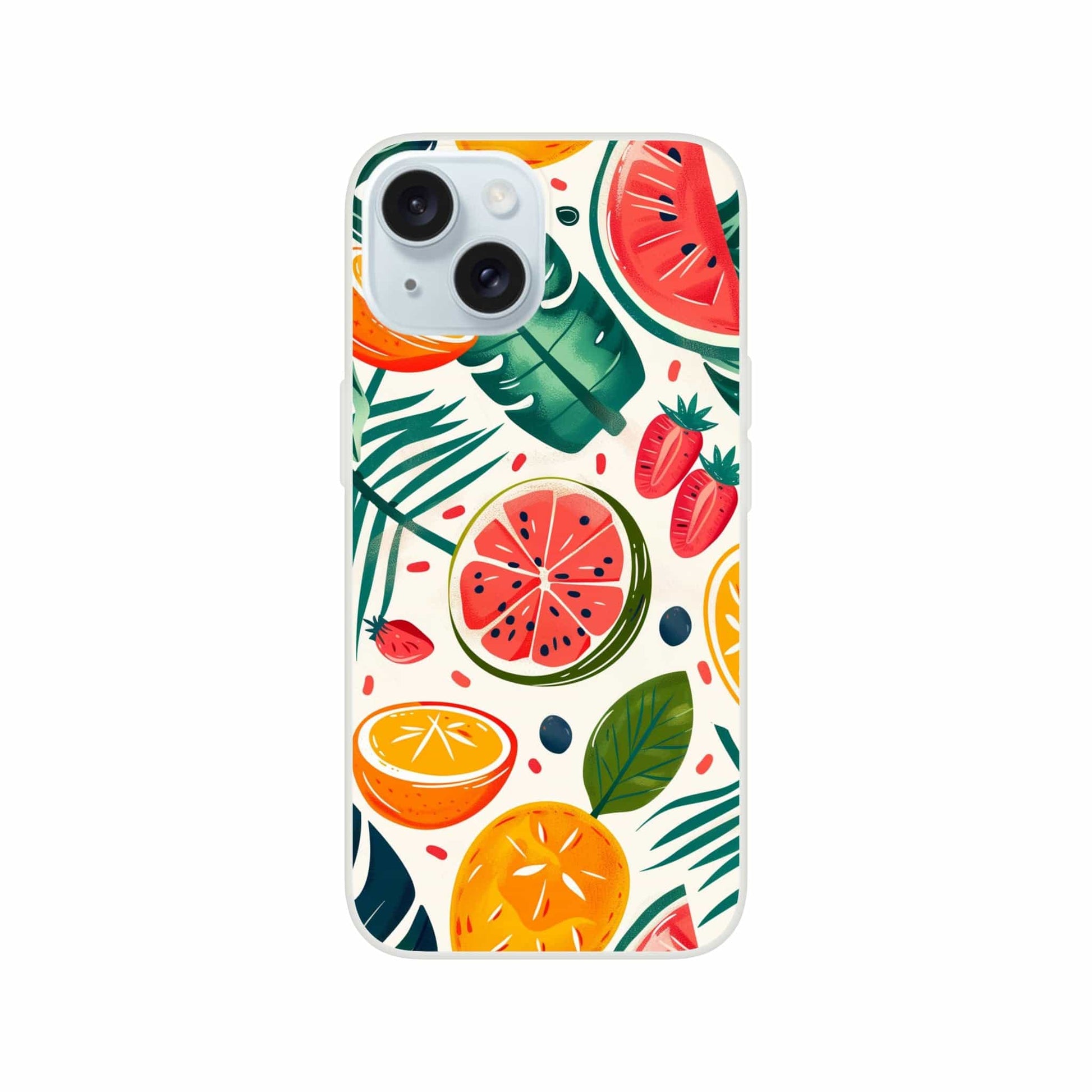 TrendyGuard Print Material Flexi case / Apple - iPhone 15 Fruit & Tropics iPhone & Samsung Cases